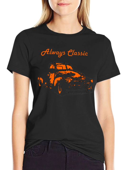 Always Classic Car Graphic T-Shirt