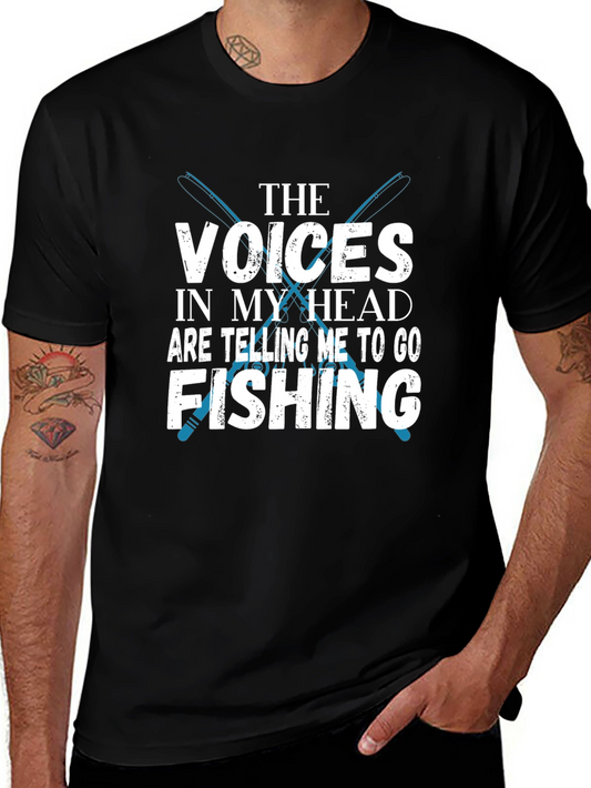 Fishing Lovers Tee: The Voices in My Head