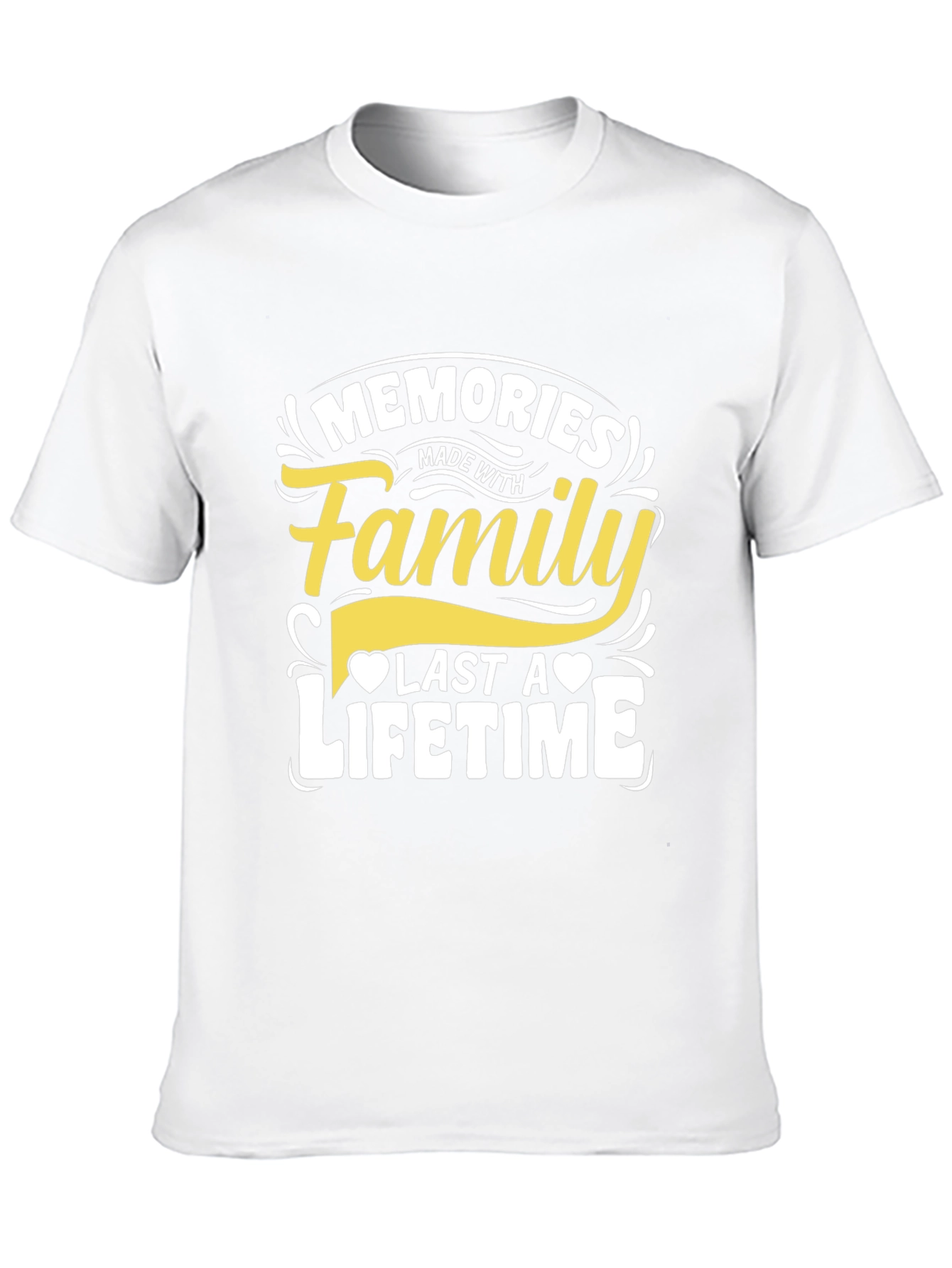 Memories Made With Family Black T-Shirt