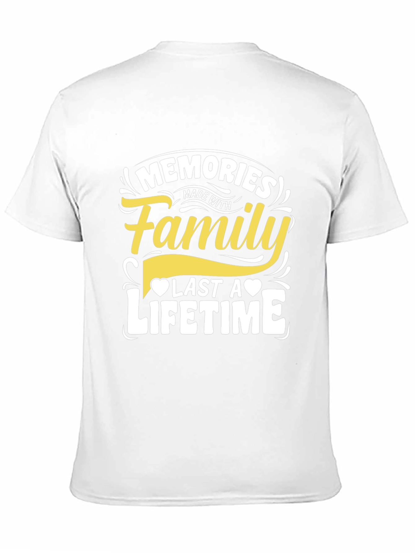 Memories Made With Family Black T-Shirt