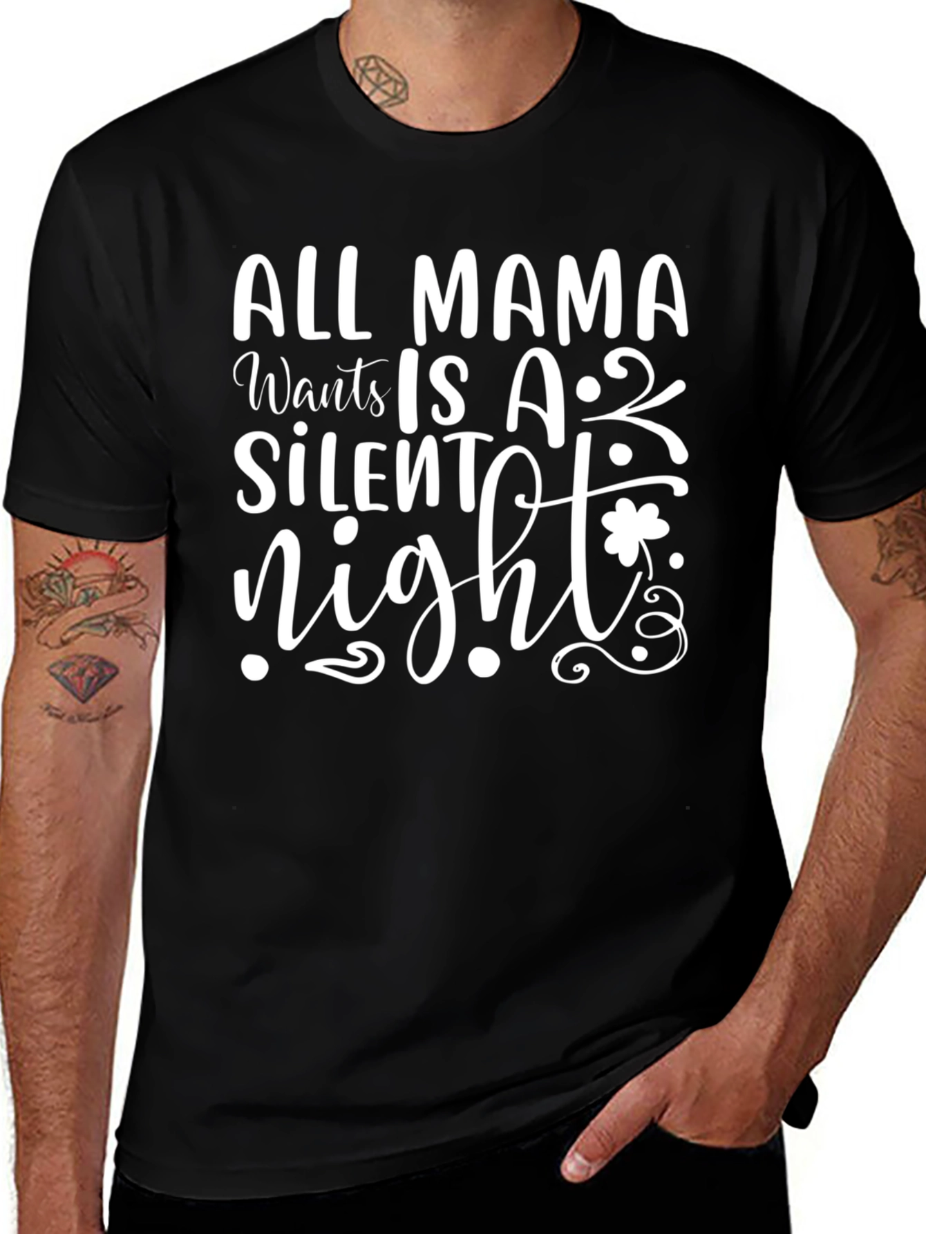 All Mama Wants is a Silent Night T-Shirt