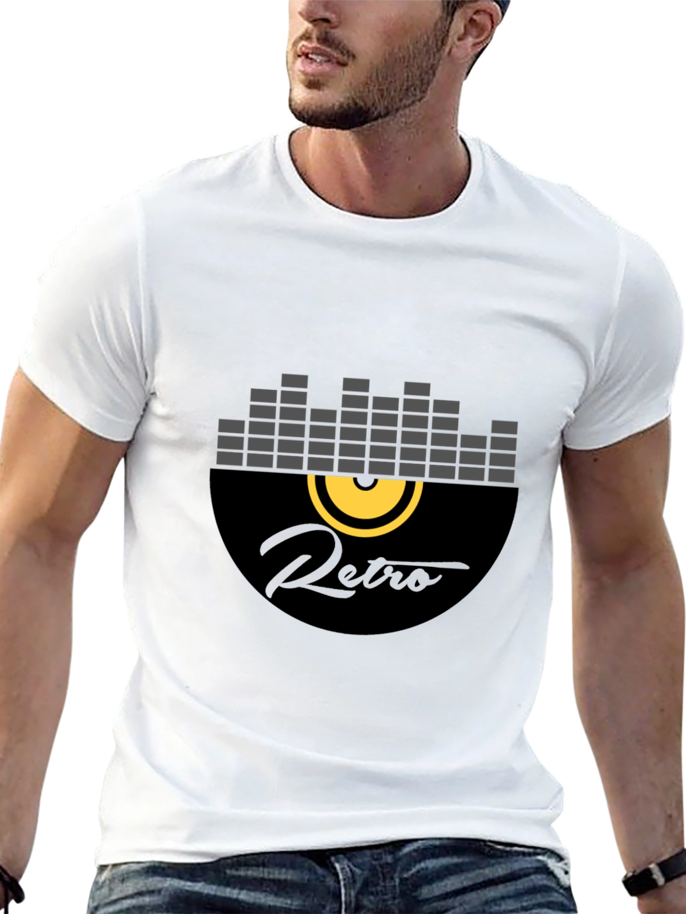 Retro Record Music Lover T-Shirt