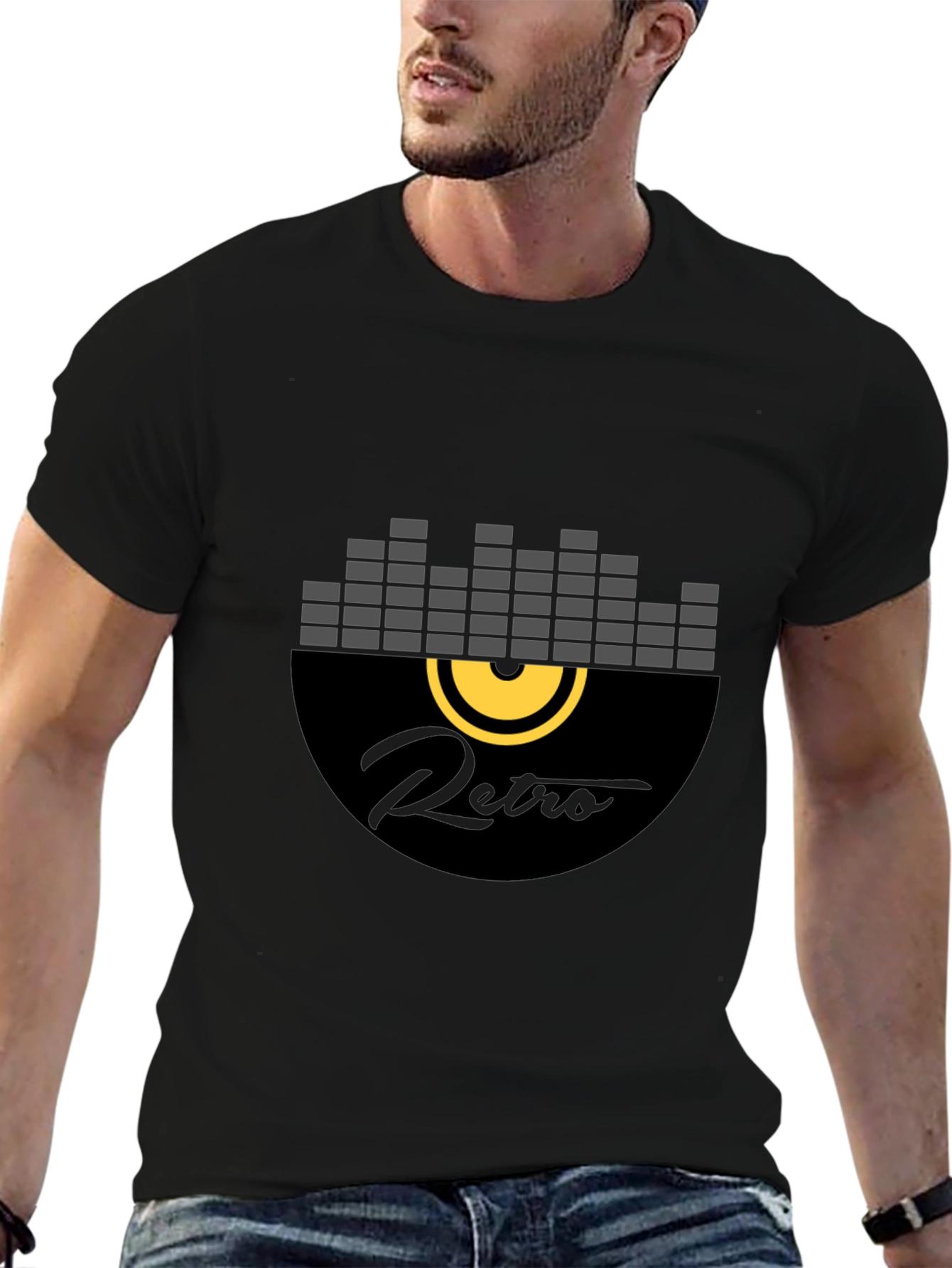 Retro Record Music Lover T-Shirt
