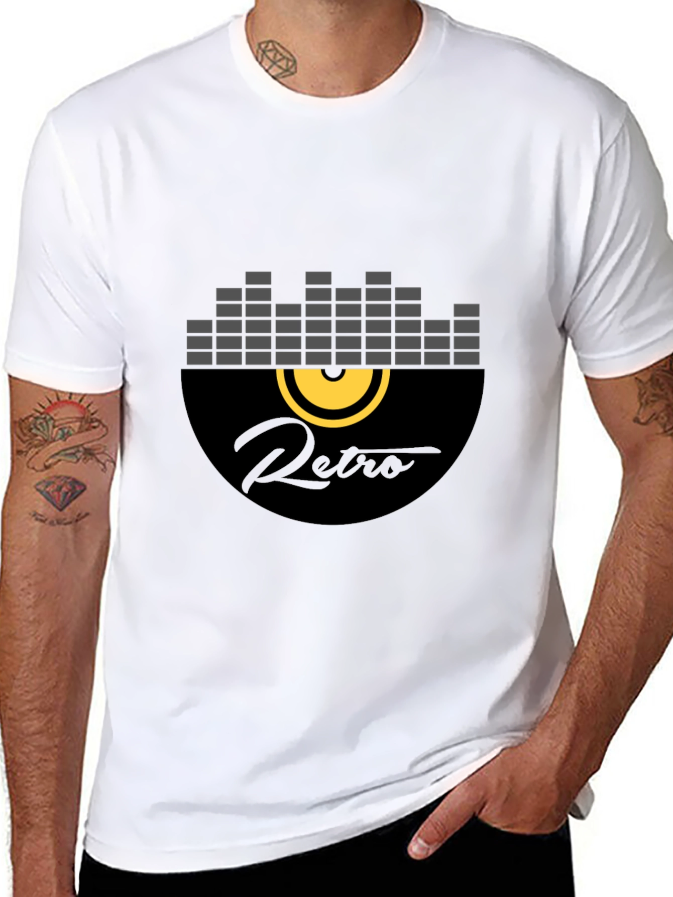 Retro Record Music Lover T-Shirt