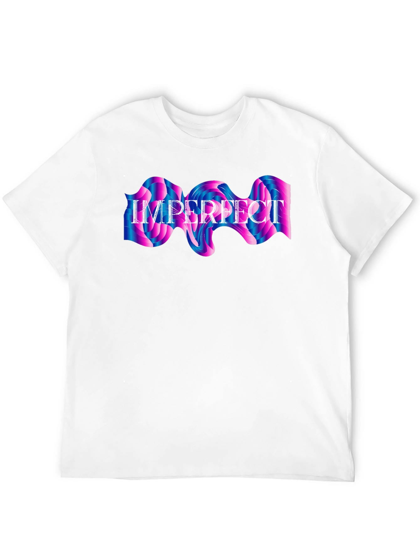 Imperfect Graphic Tee - Stylish Comfort