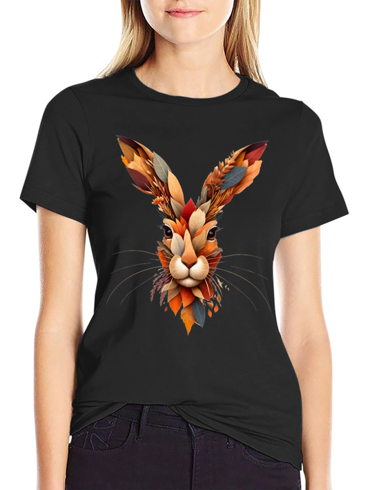 Autumnal Rabbit Graphic Tee