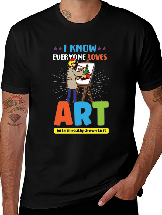 Artist Graphic T-Shirt - Art Lover Tee