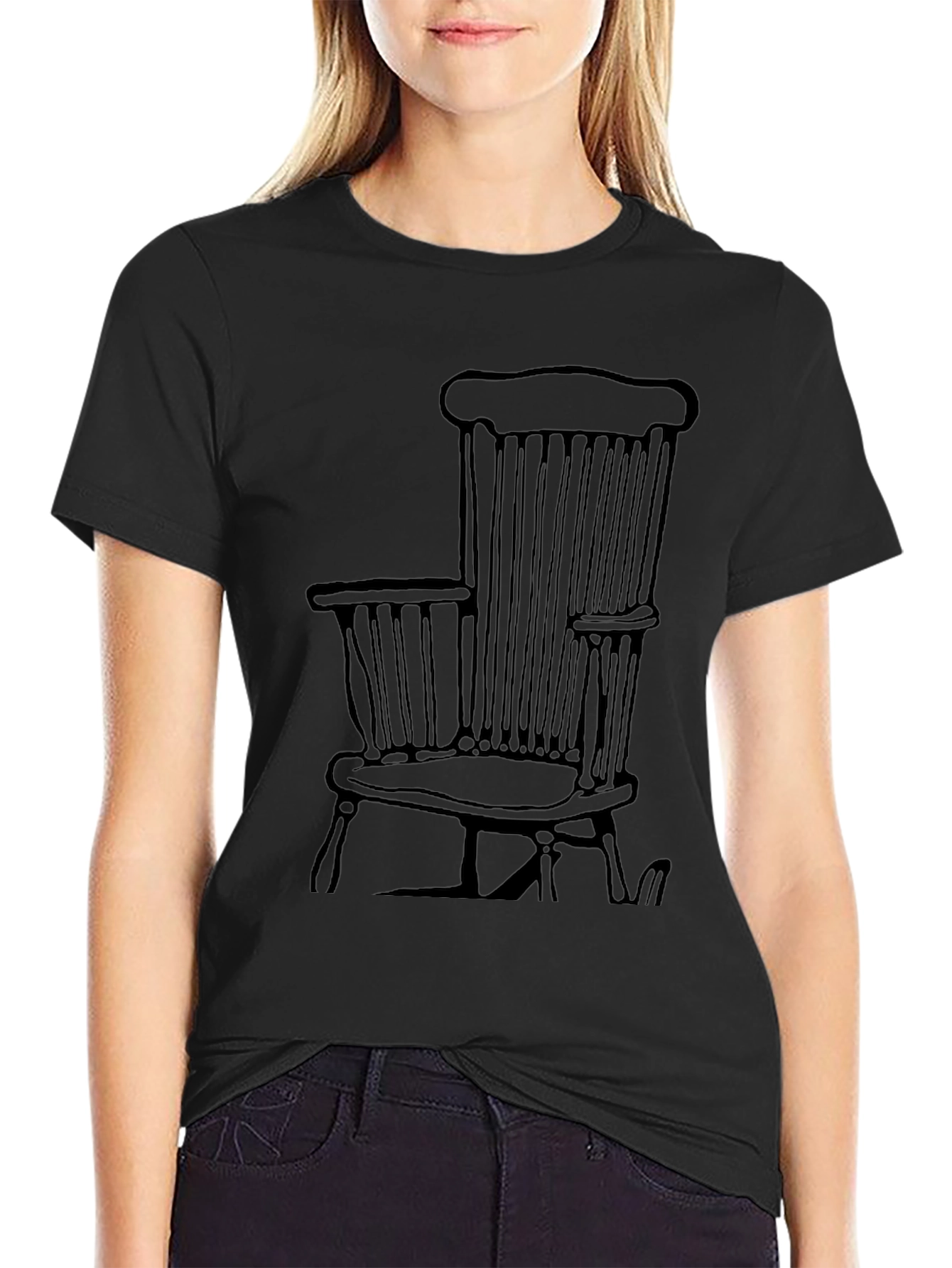 Windsor Chair Graphic Tee - Classic Style