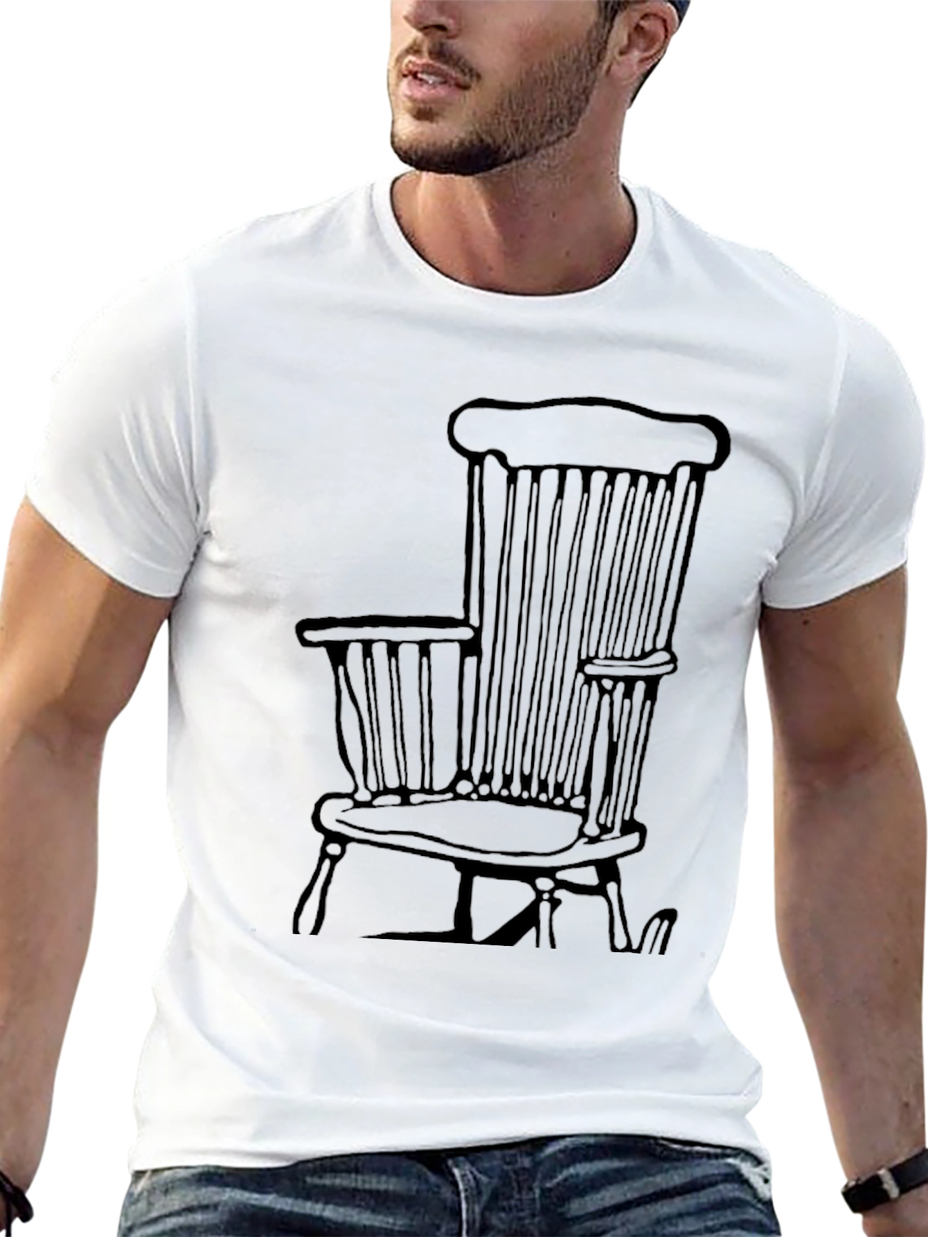 Windsor Chair Graphic Tee - Classic Style