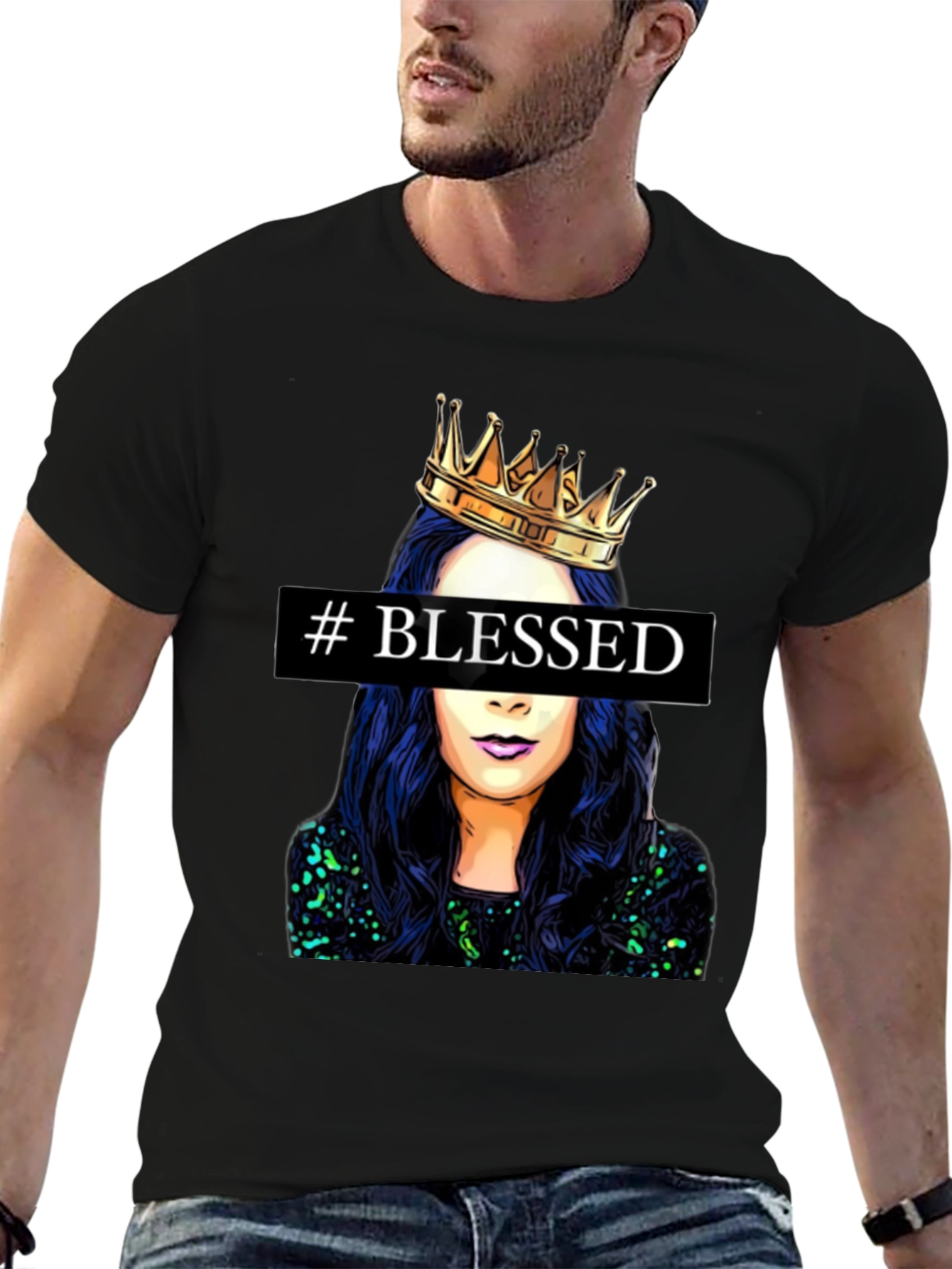 Blessed Queen Graphic T-Shirt