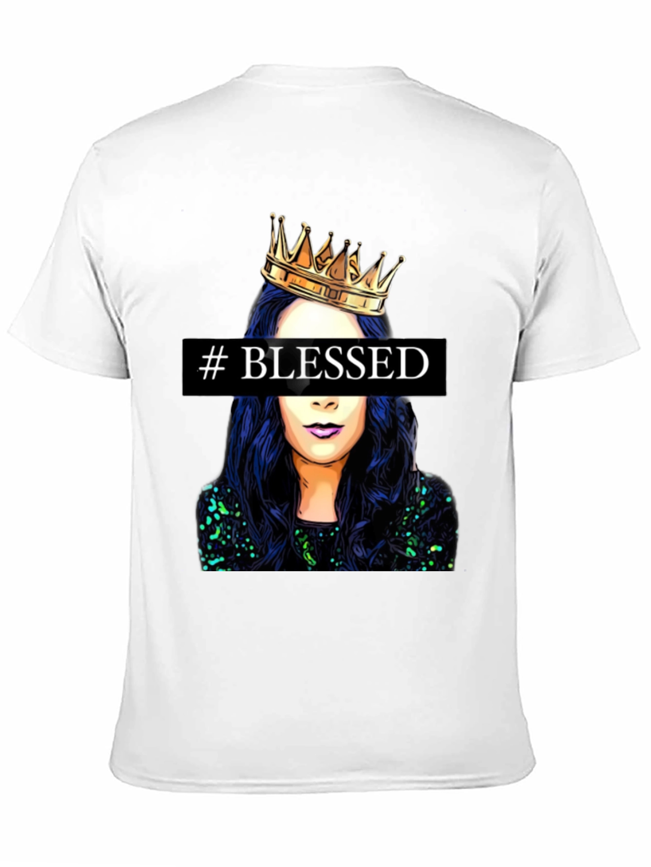 Blessed Queen Graphic T-Shirt