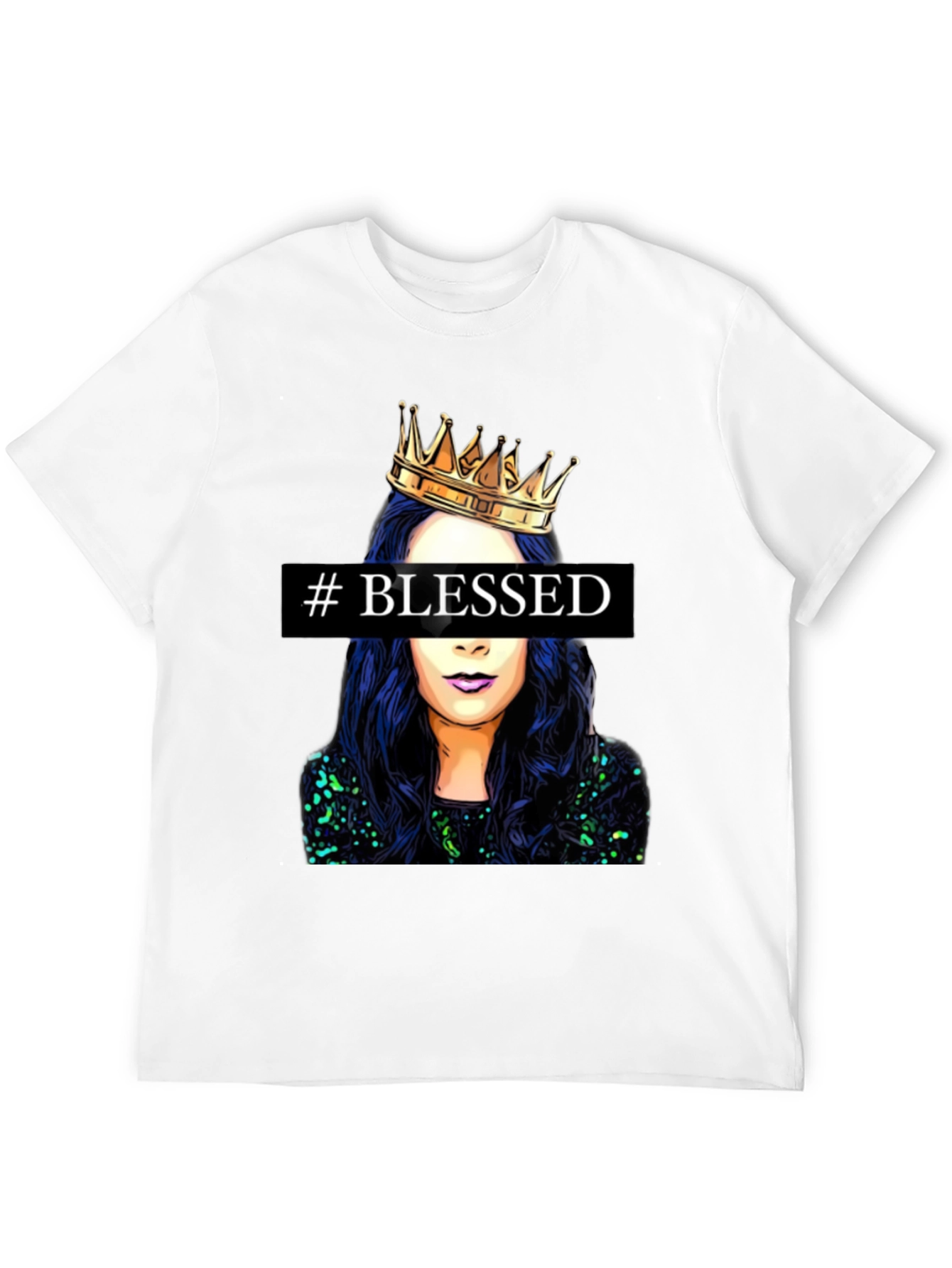 Blessed Queen Graphic T-Shirt