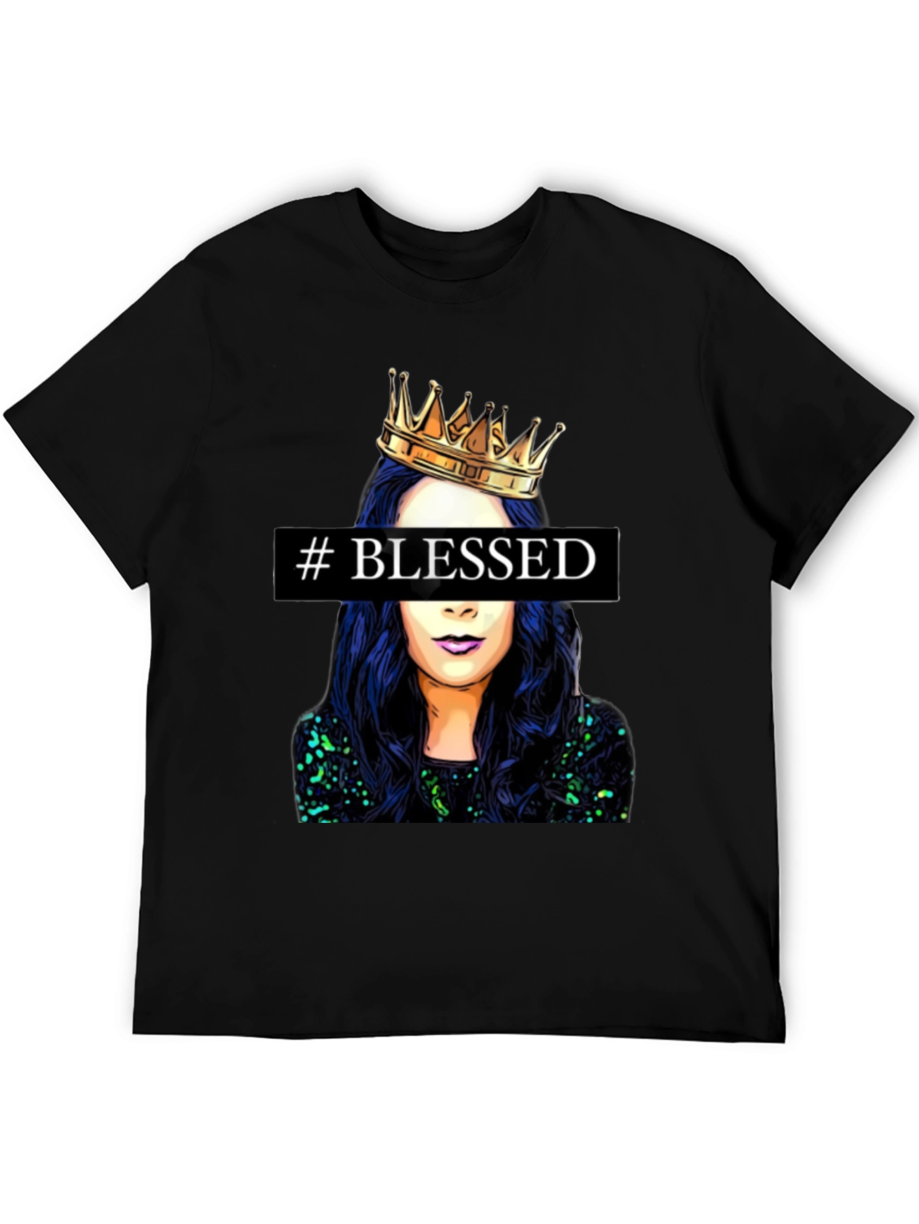 Blessed Queen Graphic T-Shirt