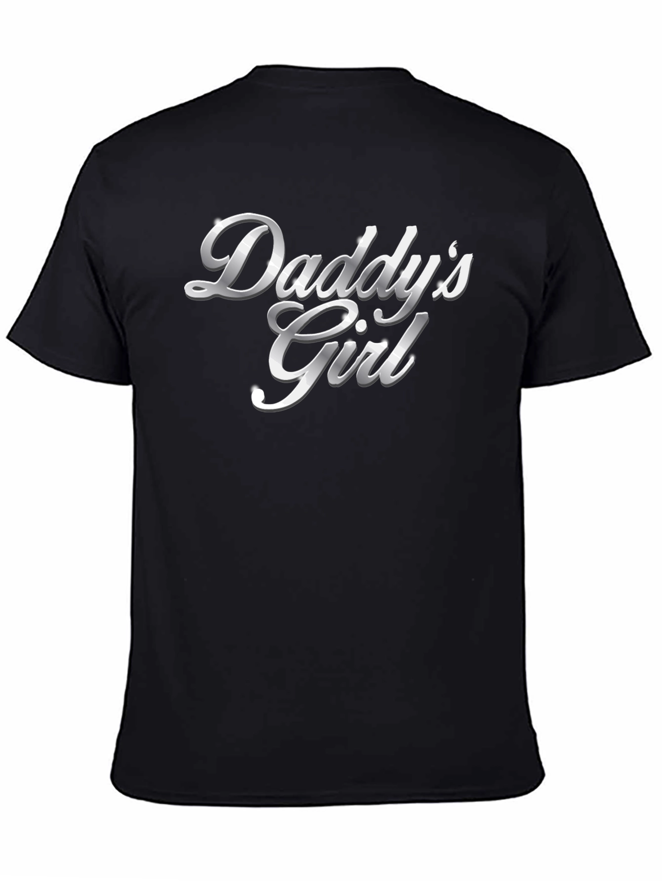 Daddys Girl Black T-Shirt