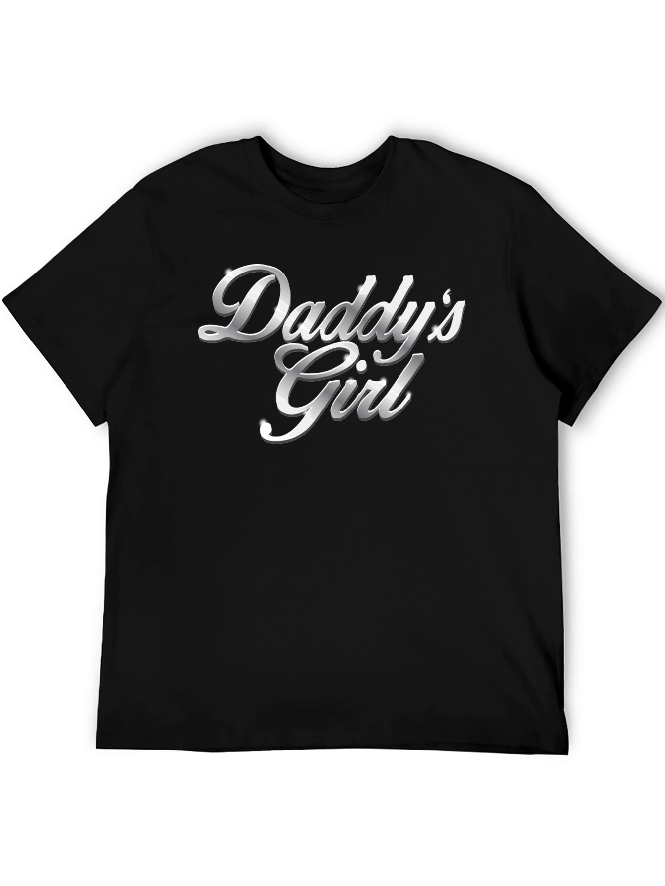 Daddys Girl Black T-Shirt