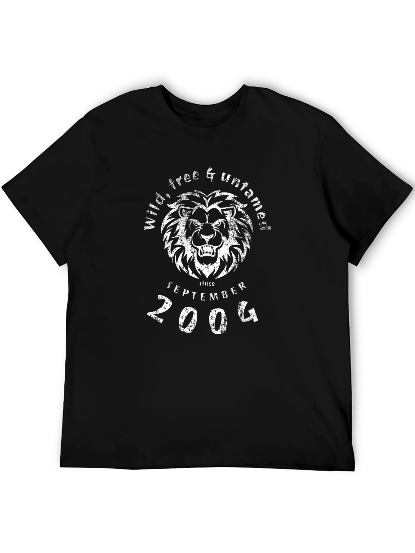 Wild Lion Graphic T-Shirt - September 2004