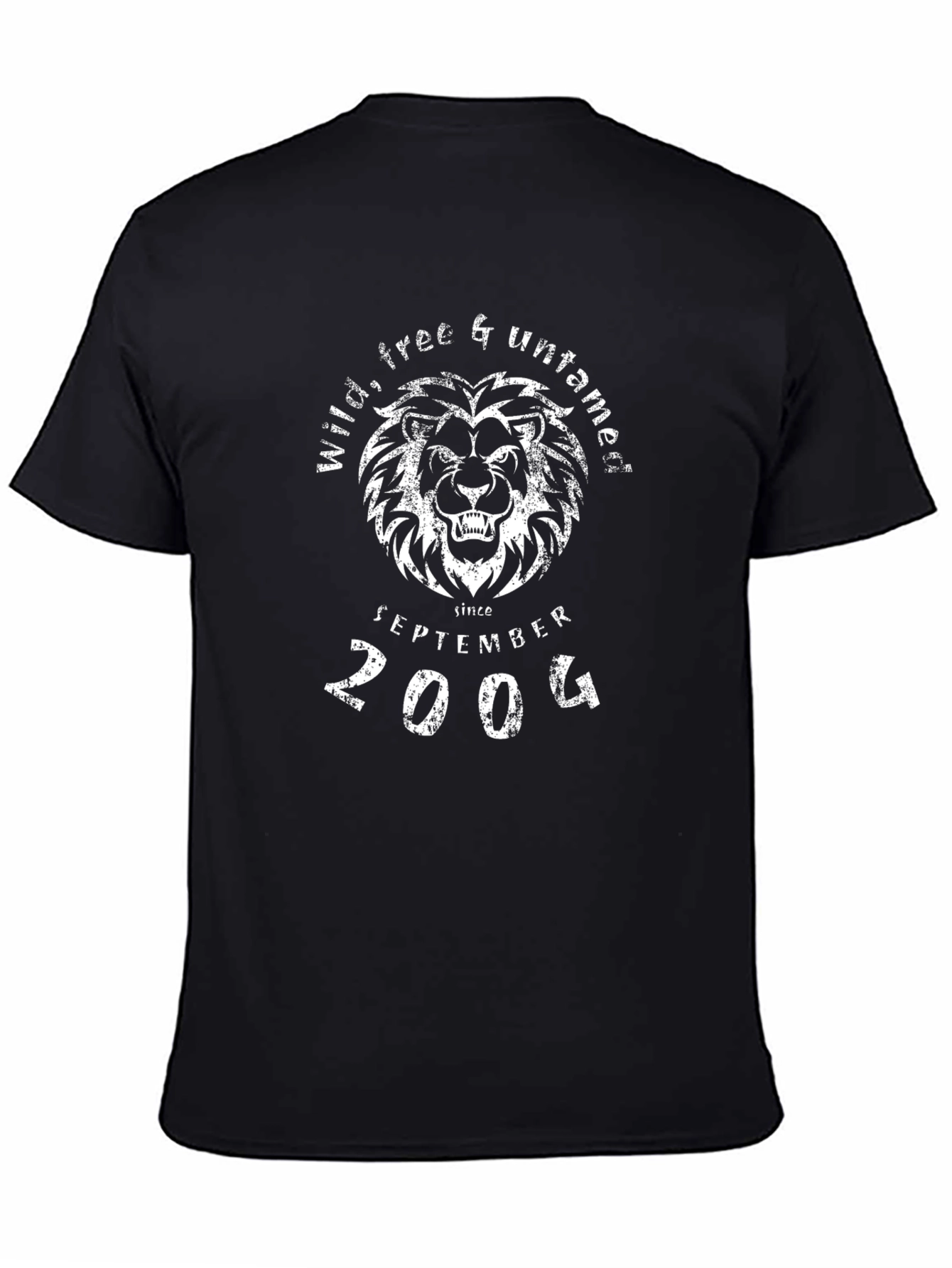 Wild Lion Graphic T-Shirt - September 2004