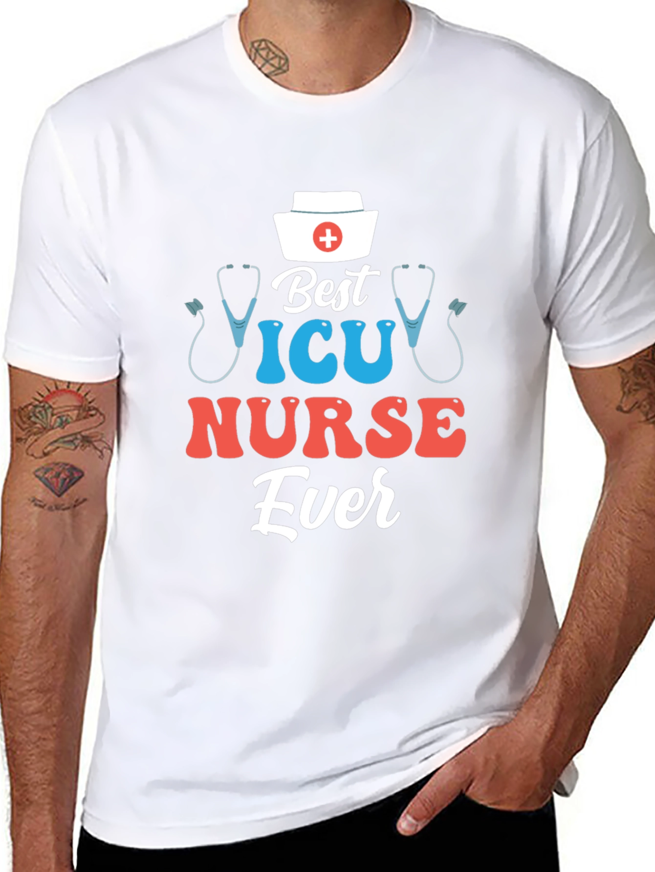 Best ICU Nurse Ever T-Shirt