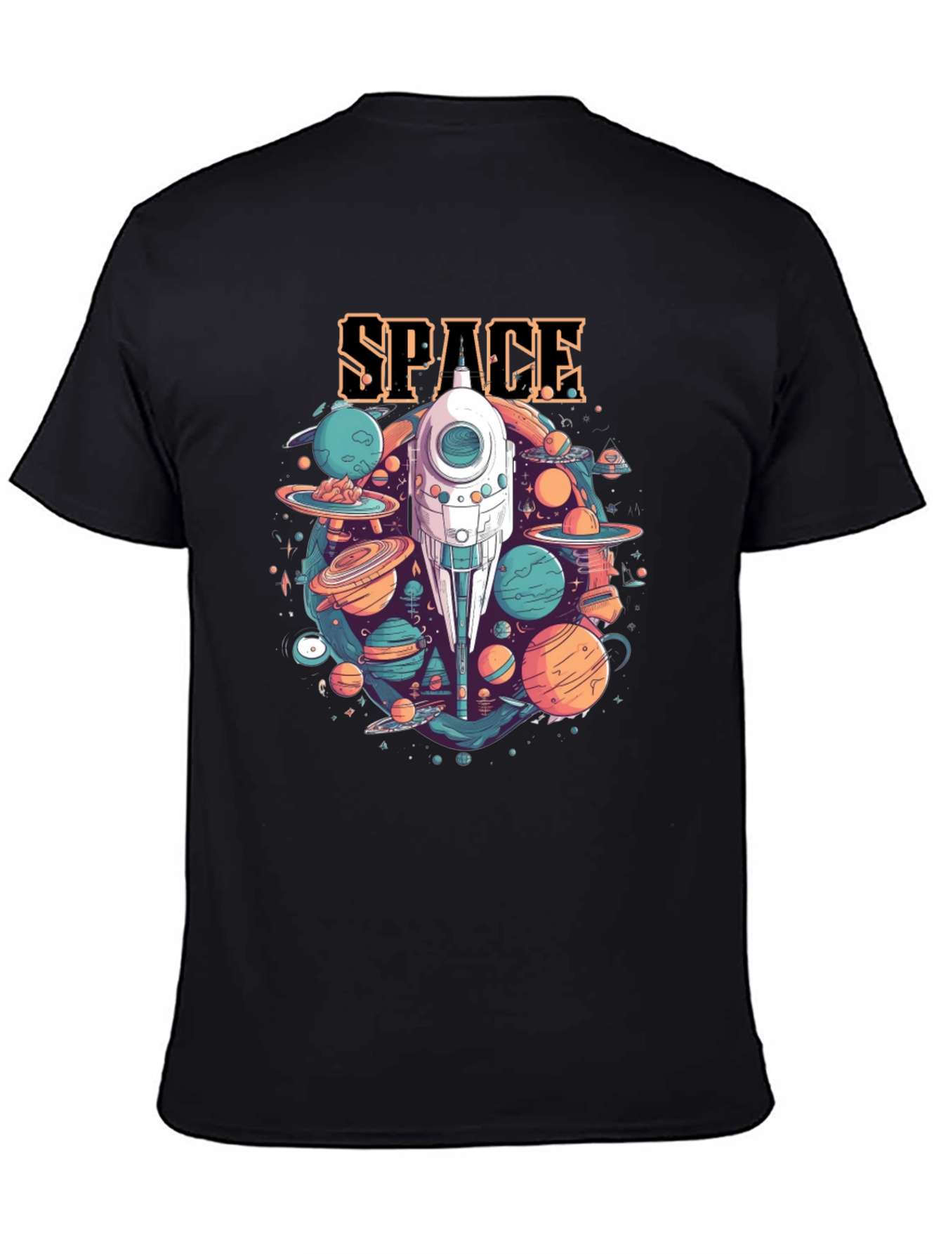 Space Adventure Graphic T-Shirt - Premium Cotton Tee
