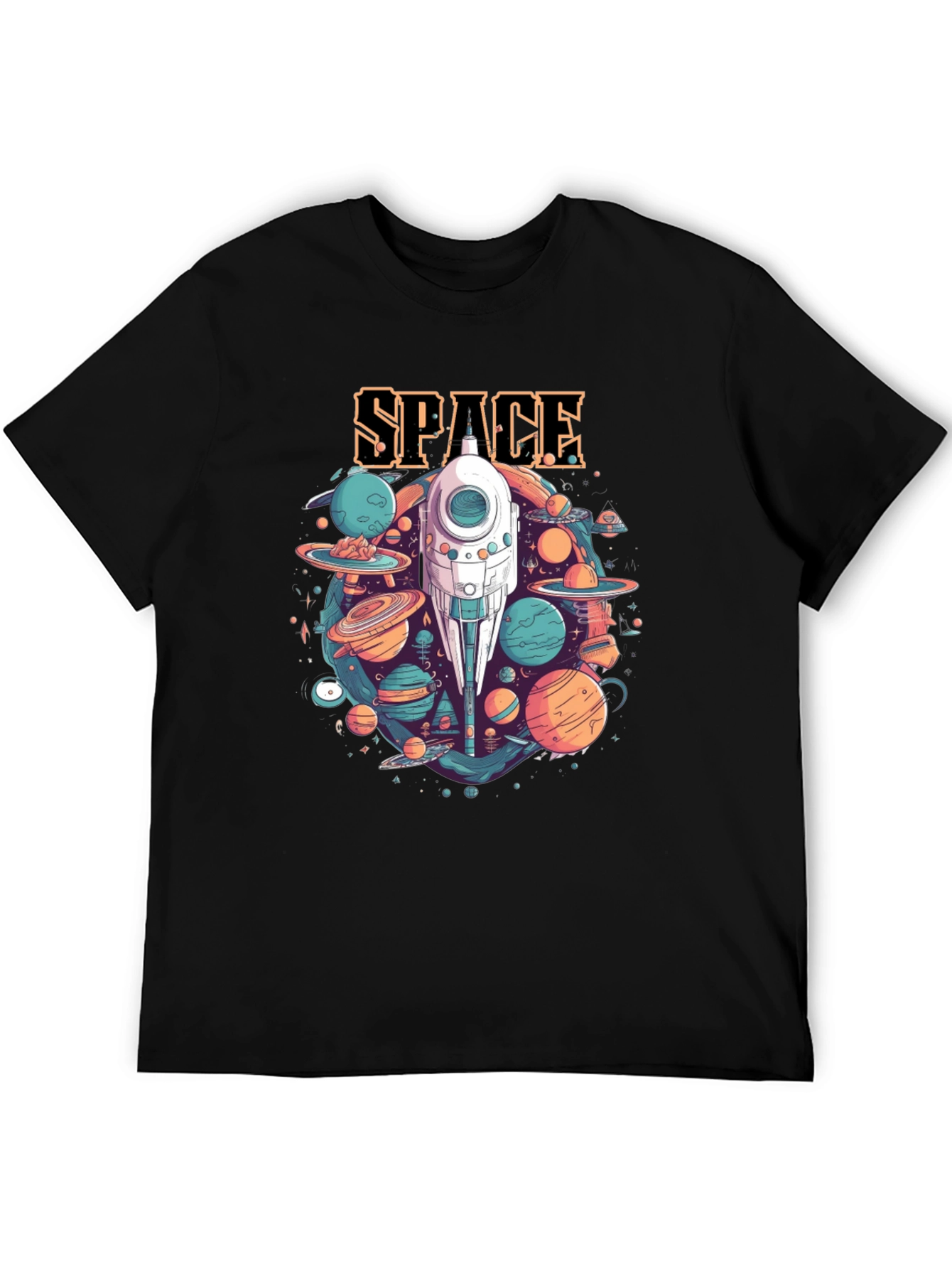 Space Adventure Graphic T-Shirt - Premium Cotton Tee