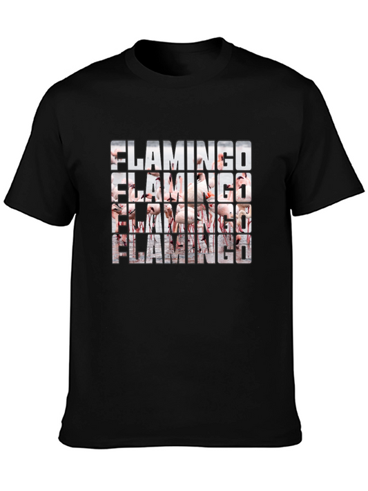 Flamingo Graphic T-Shirt - Cool Bird Lover Tee