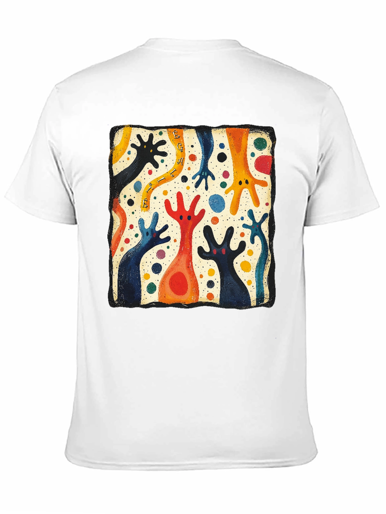 Abstract Colorful Creature Tee