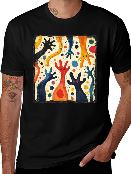 Abstract Colorful Creature Tee