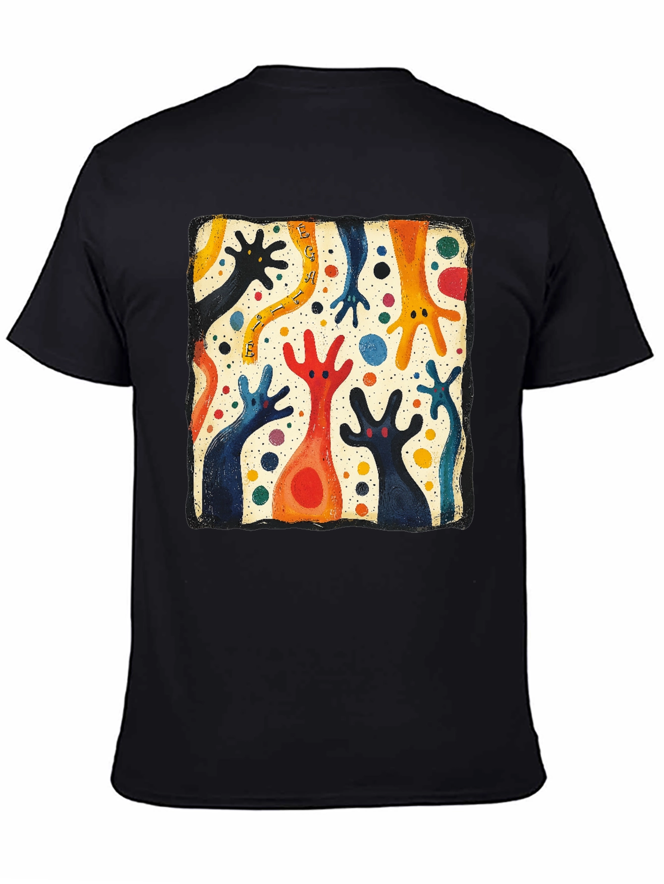 Abstract Colorful Creature Tee