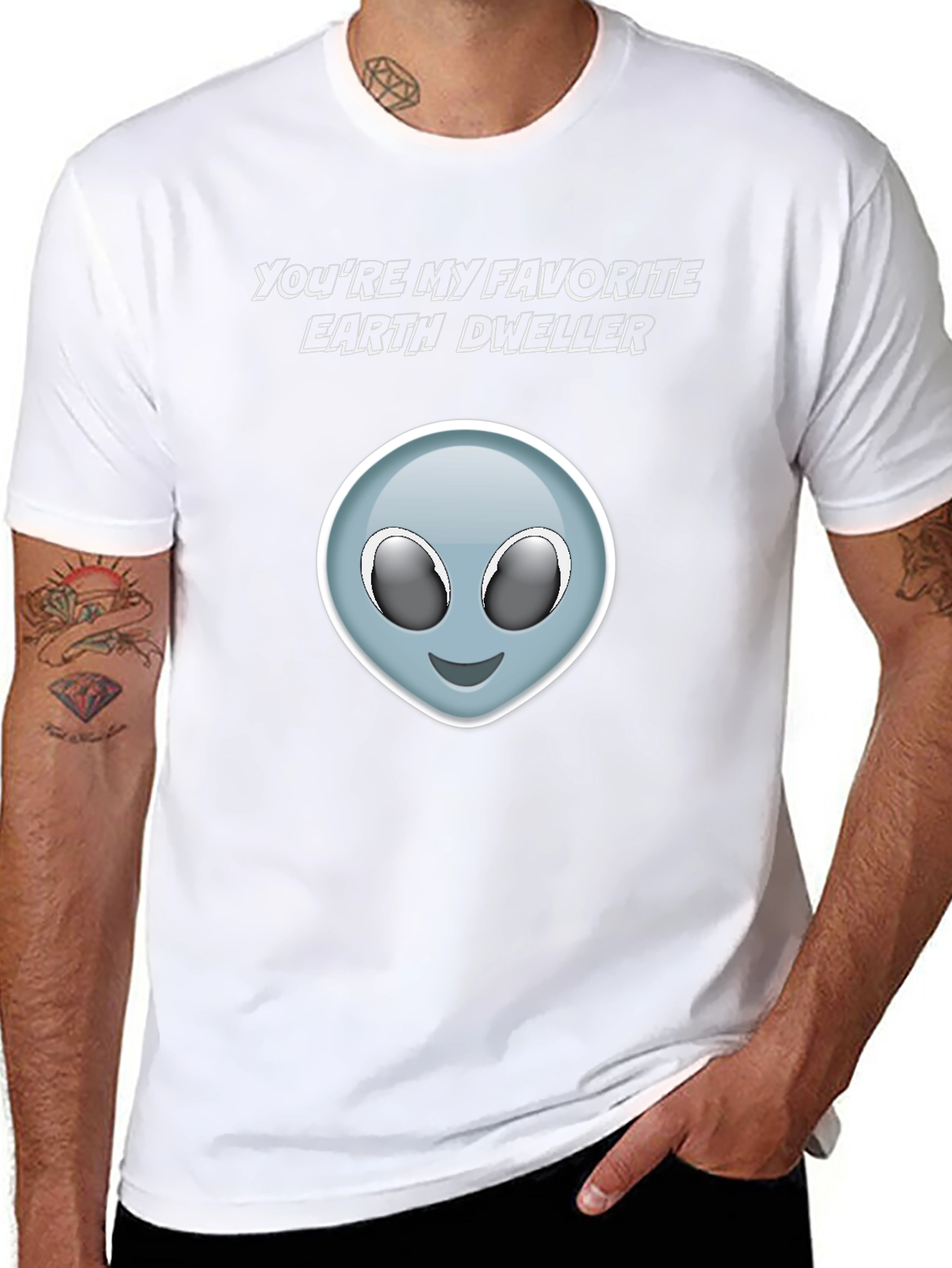Favorite Earth Dweller Alien T-Shirt