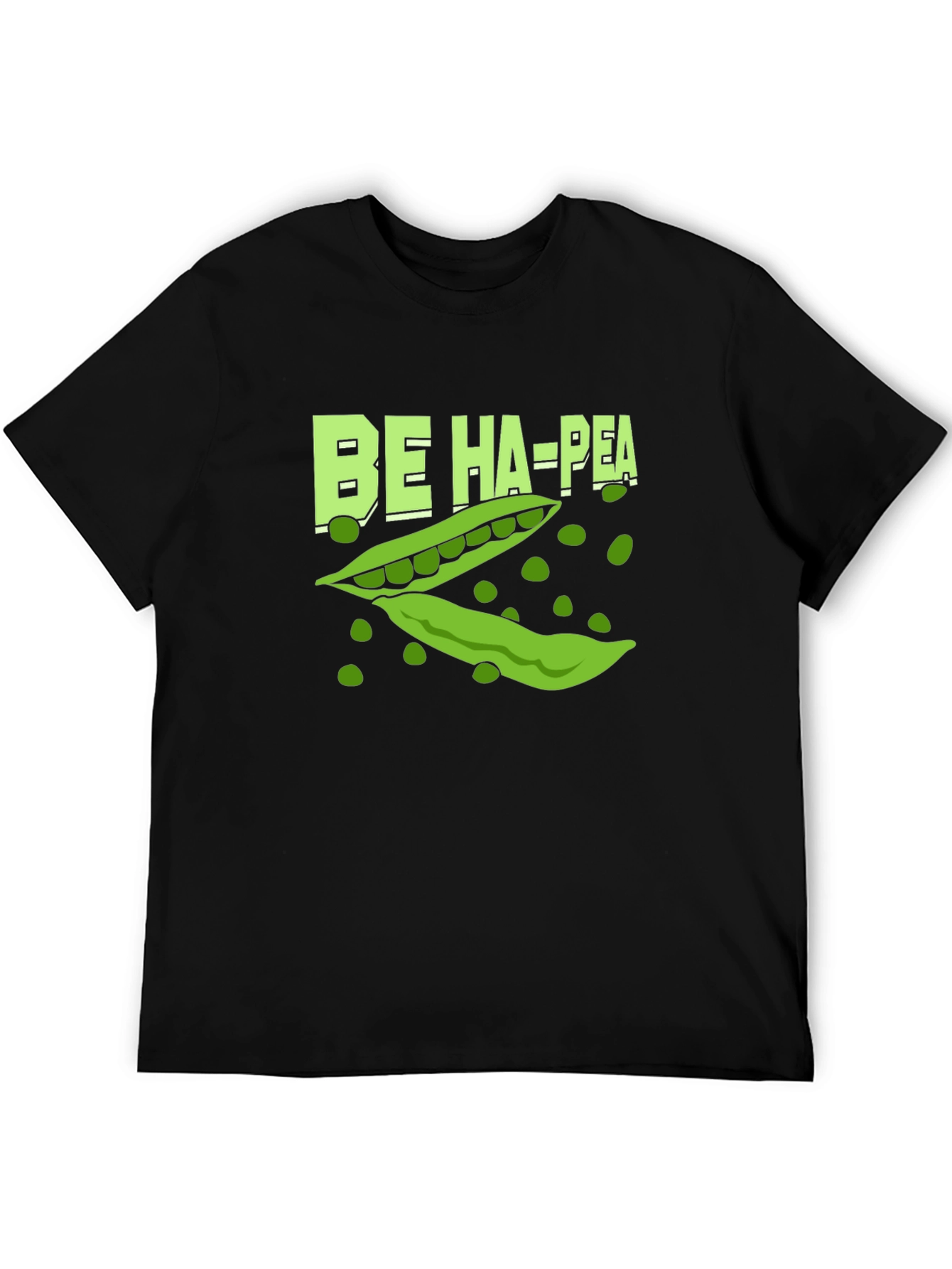 Be Ha-Pea T-Shirt - Black