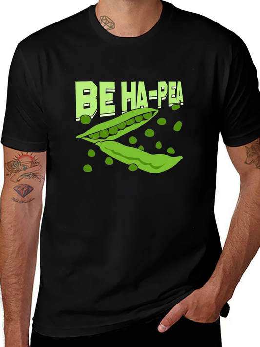Be Ha-Pea T-Shirt - Black