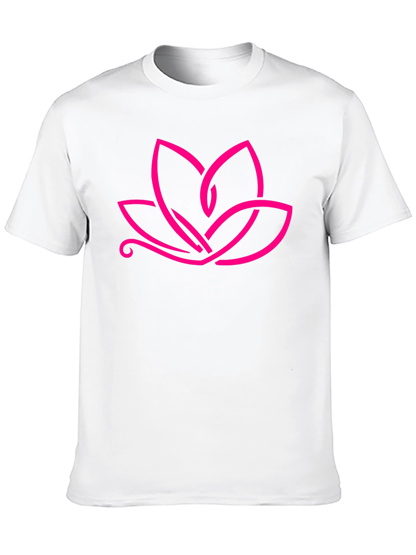 Lotus Flower Graphic Tee - Modern Stylish Design