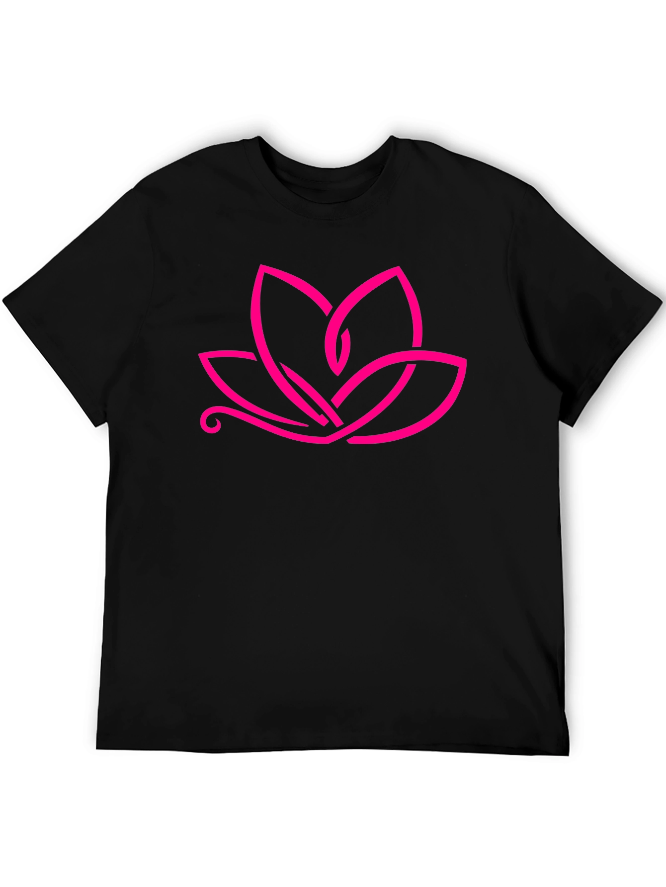 Lotus Flower Graphic Tee - Modern Stylish Design