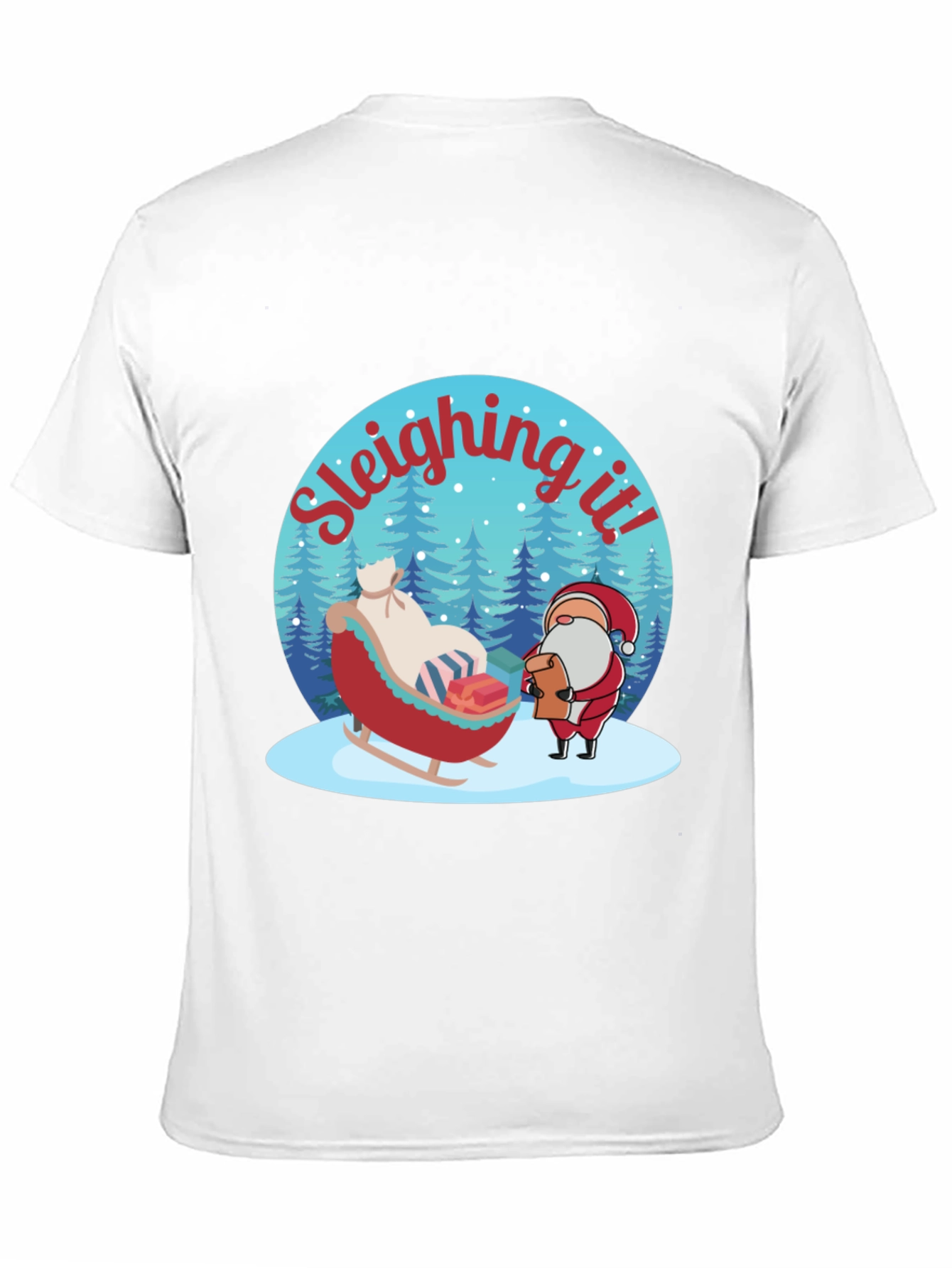 Sleighing It! Christmas T-Shirt