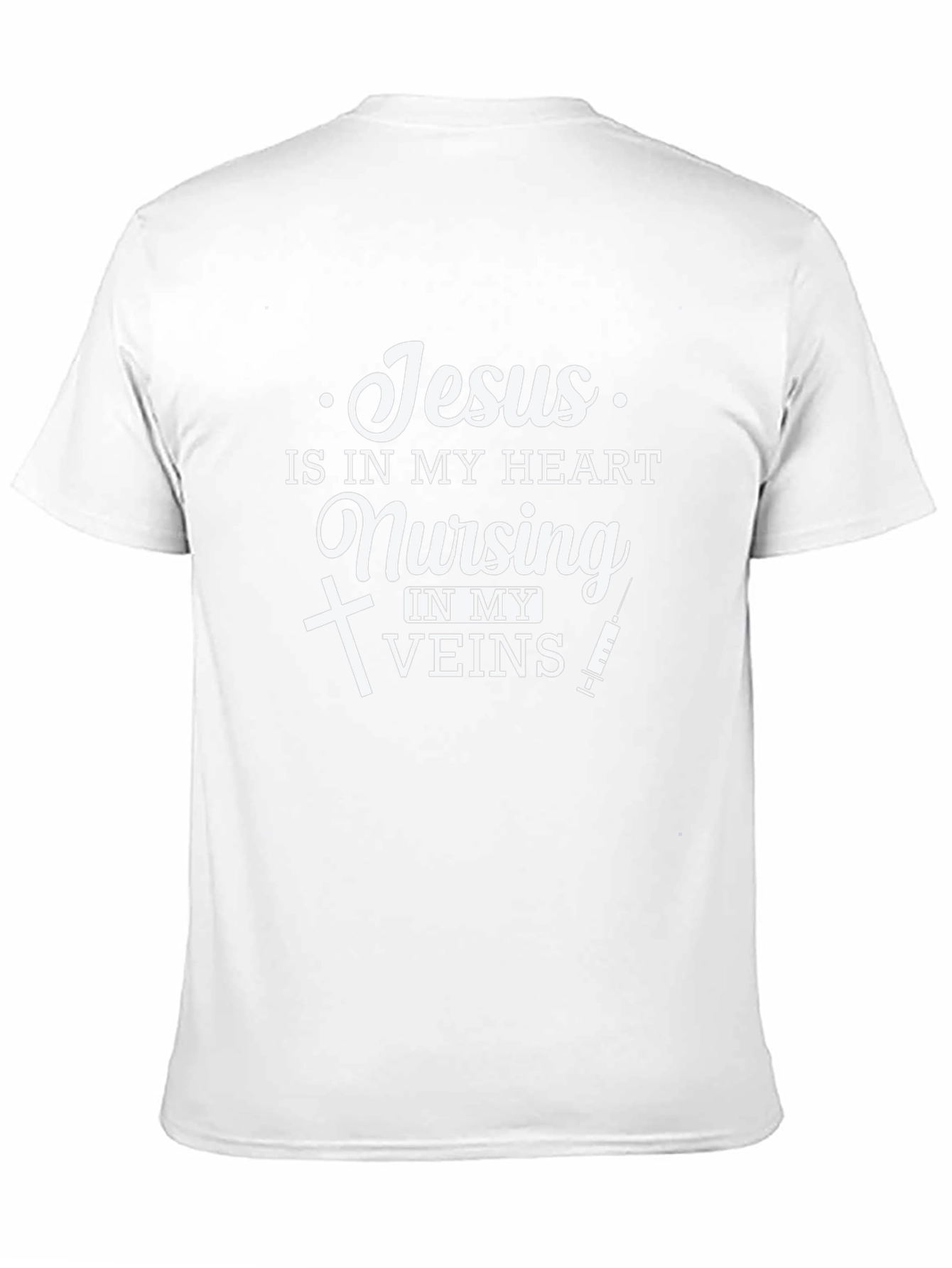 Nursing Christian T-Shirt: Jesus in My Heart
