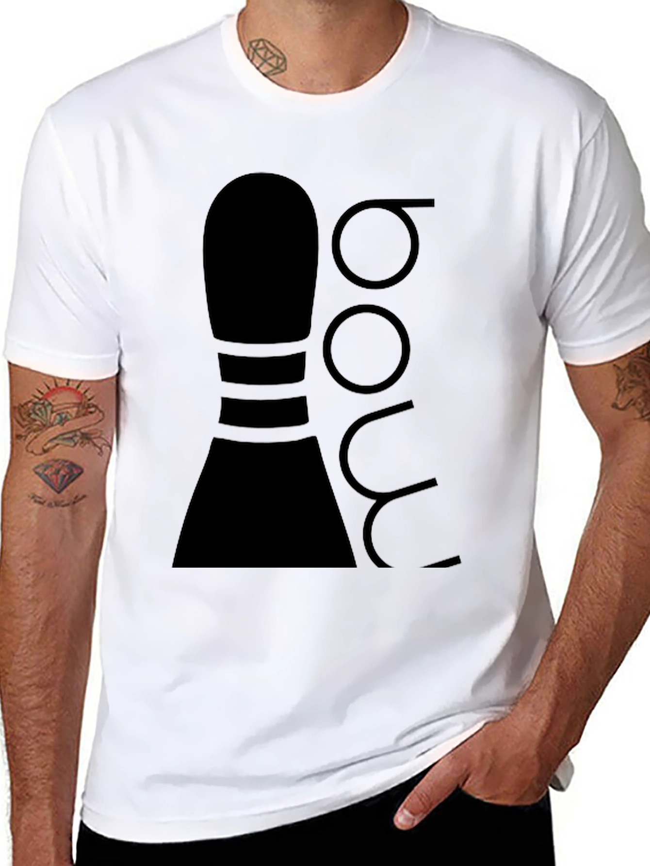 Bowling Pin T-Shirt - Strike a Style!