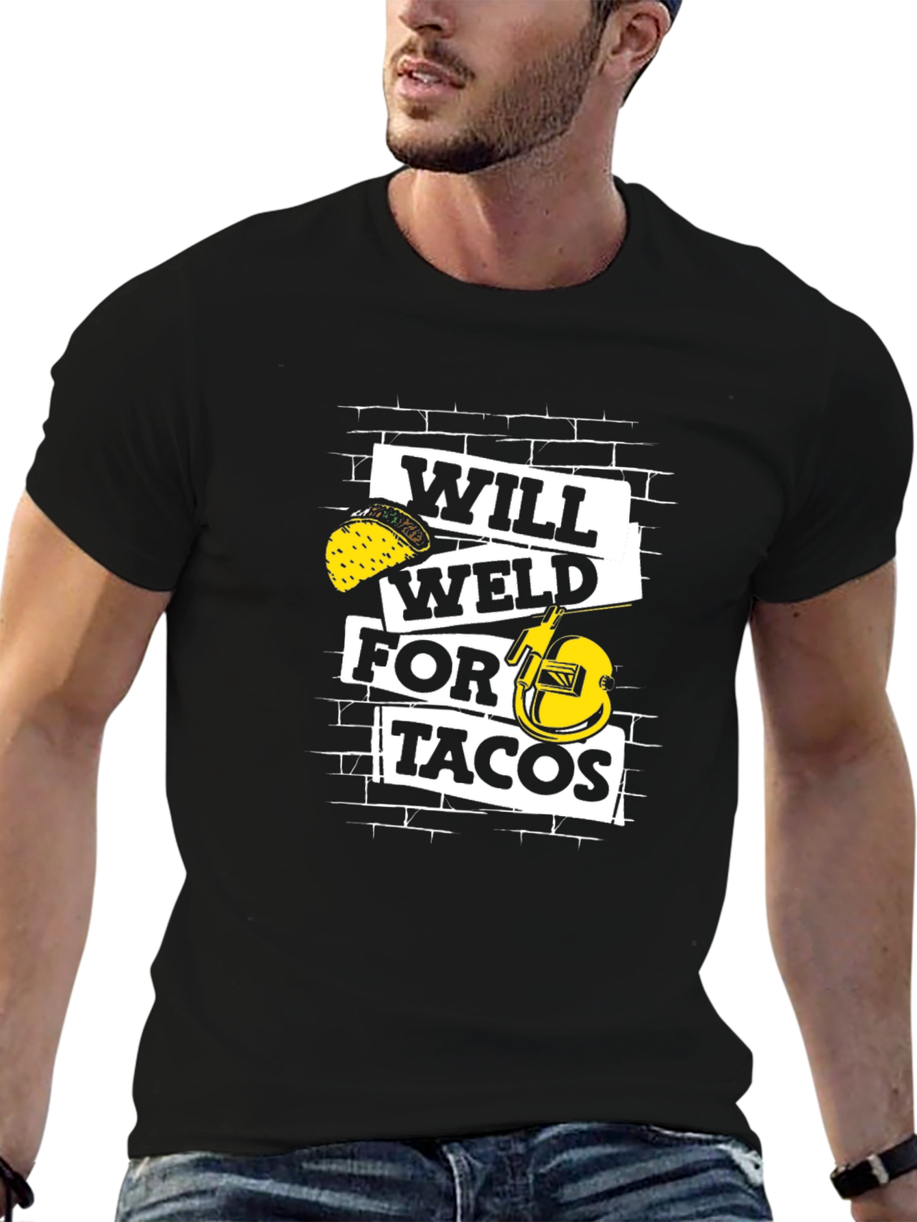 Will Weld for Tacos Graphic T-Shirt