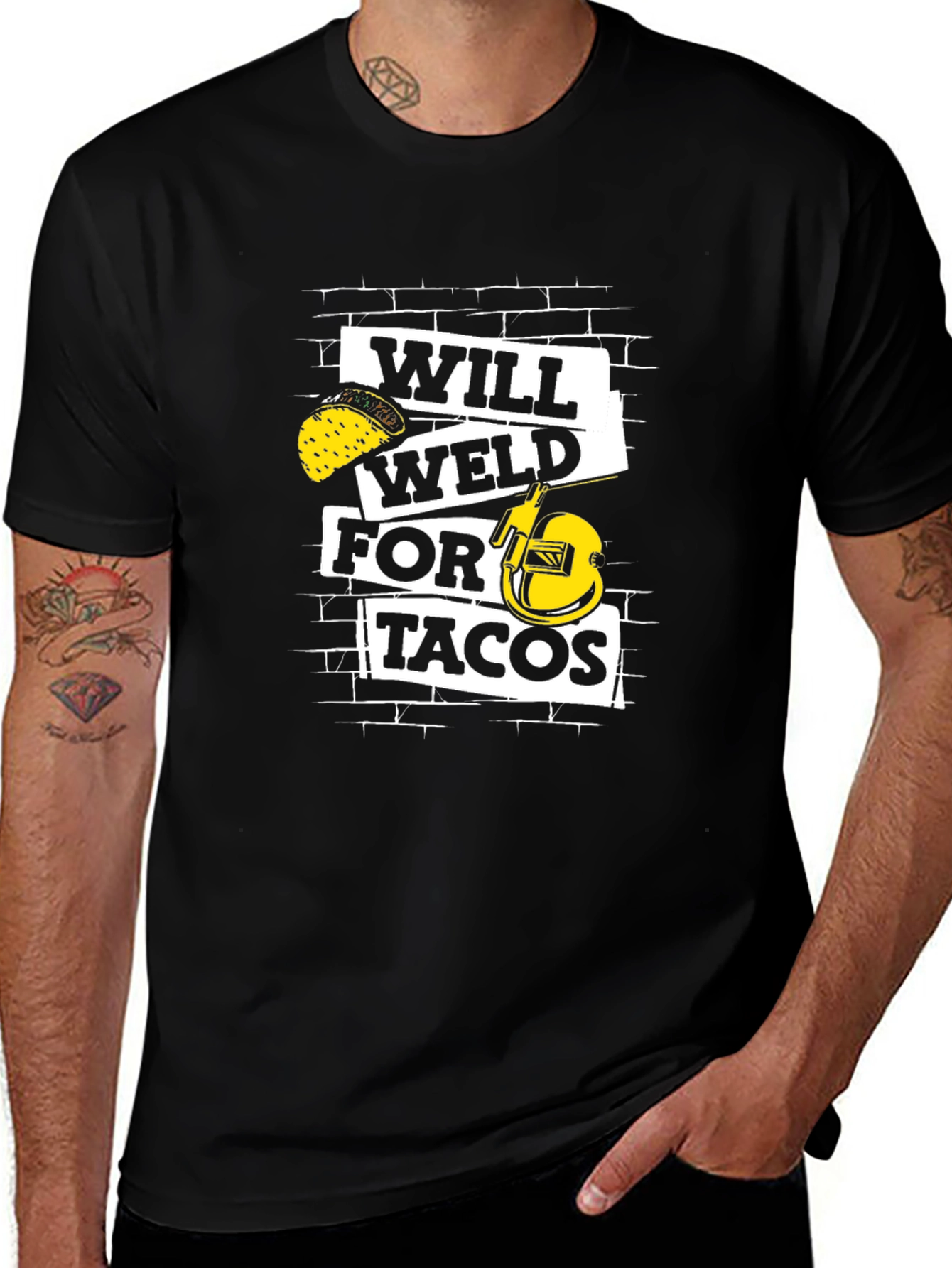 Will Weld for Tacos Graphic T-Shirt