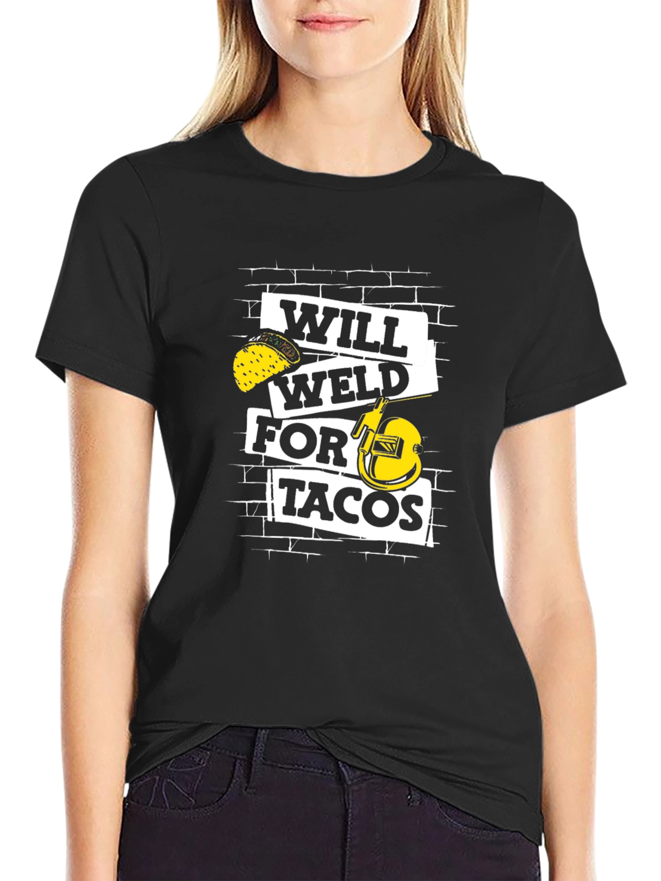 Will Weld for Tacos Graphic T-Shirt