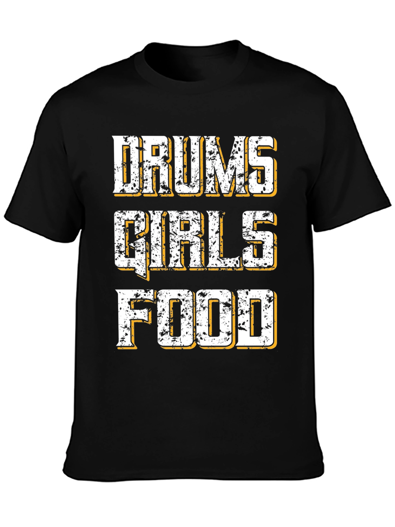 Drums Girls Food Graphic T-Shirt