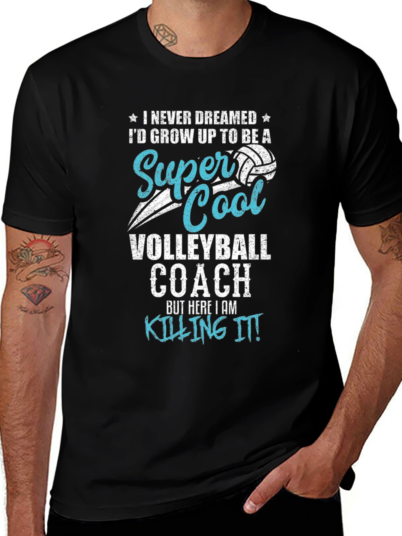 Super Cool Volleyball Coach T-Shirt