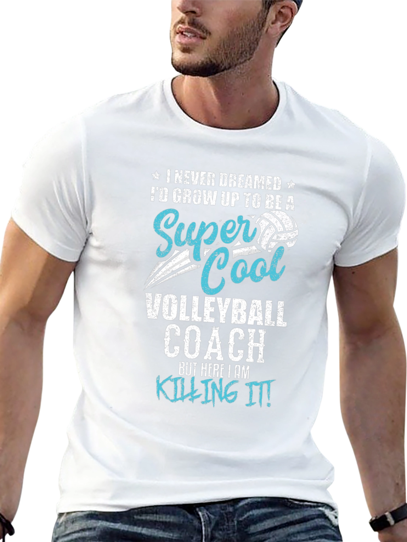 Super Cool Volleyball Coach T-Shirt