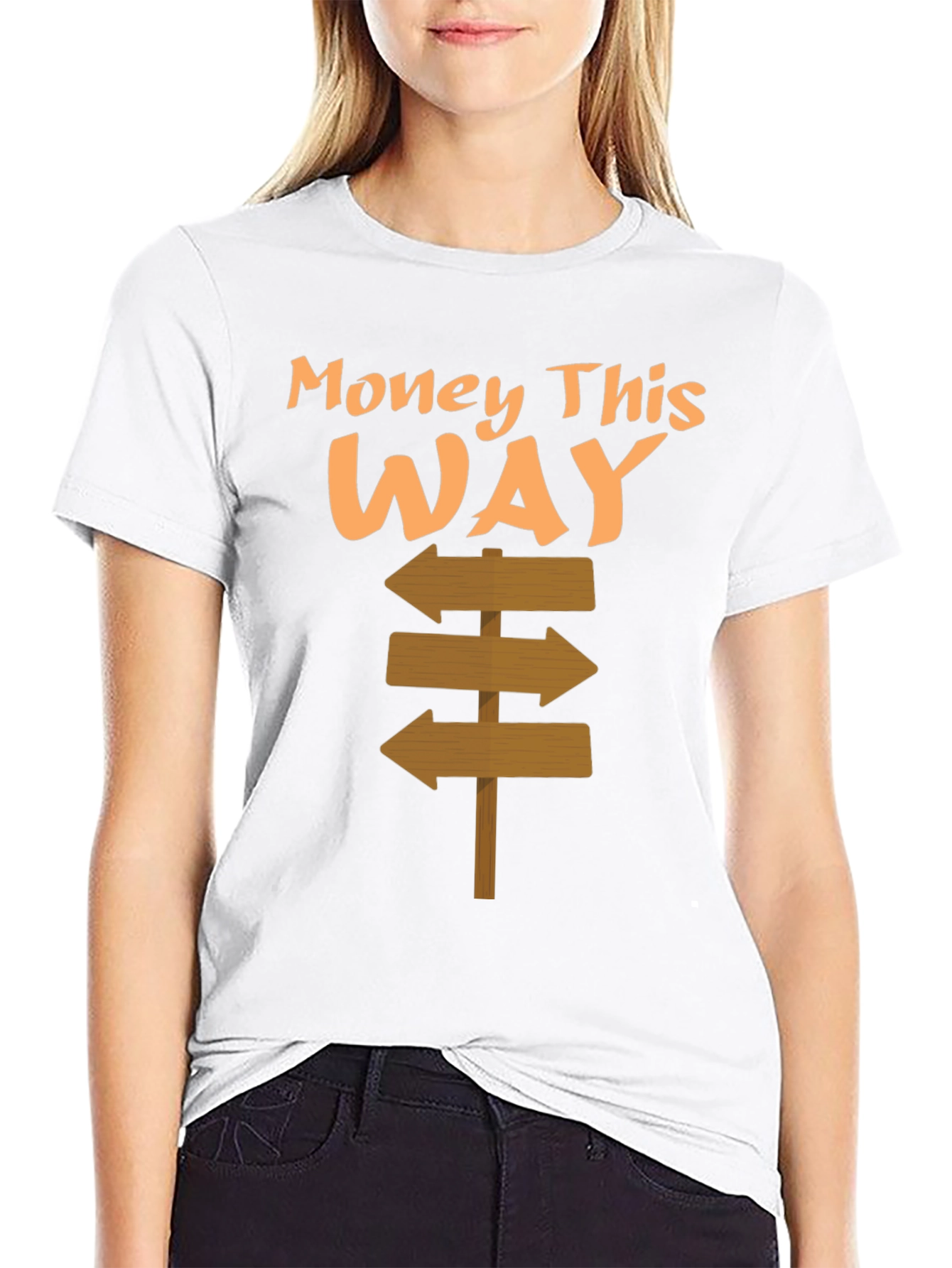 Money This Way Graphic Tee