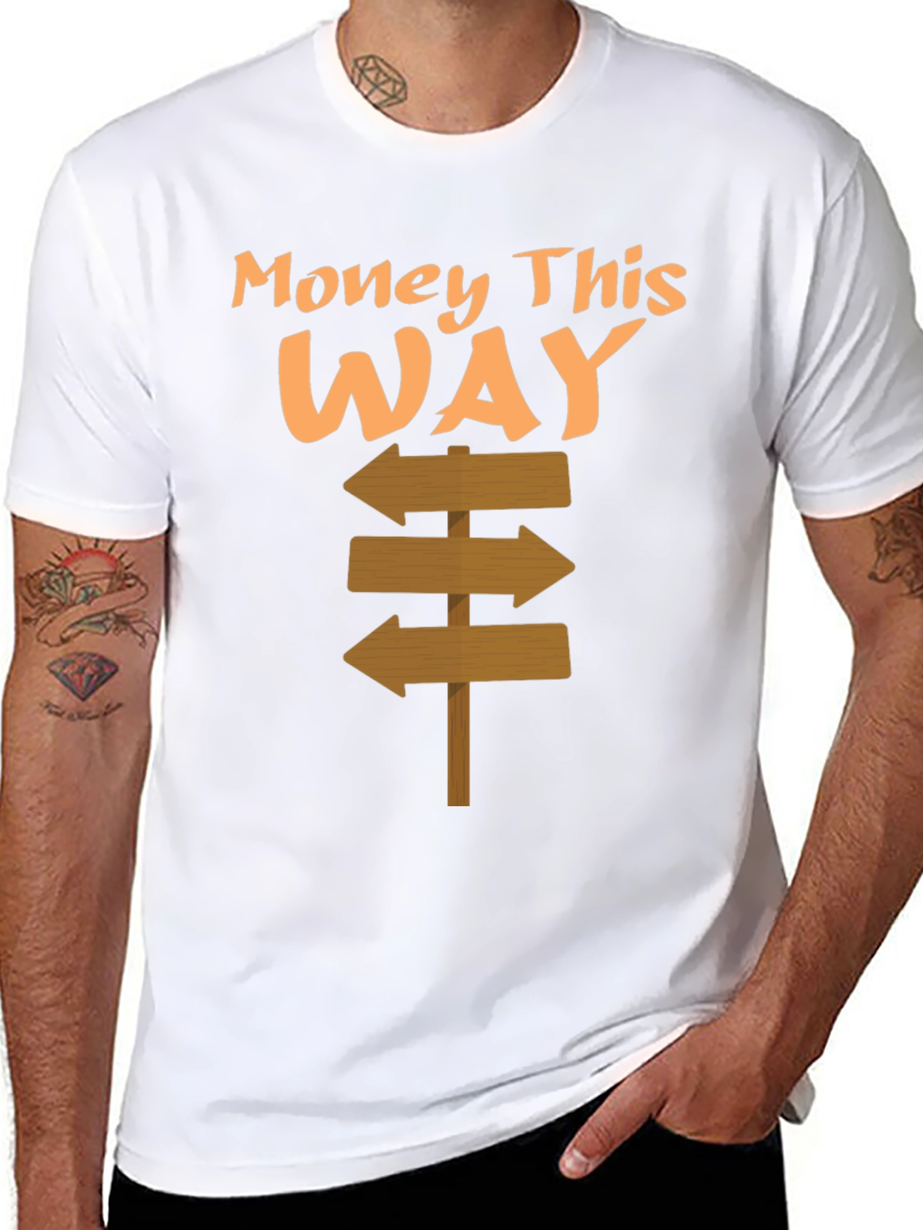 Money This Way Graphic Tee