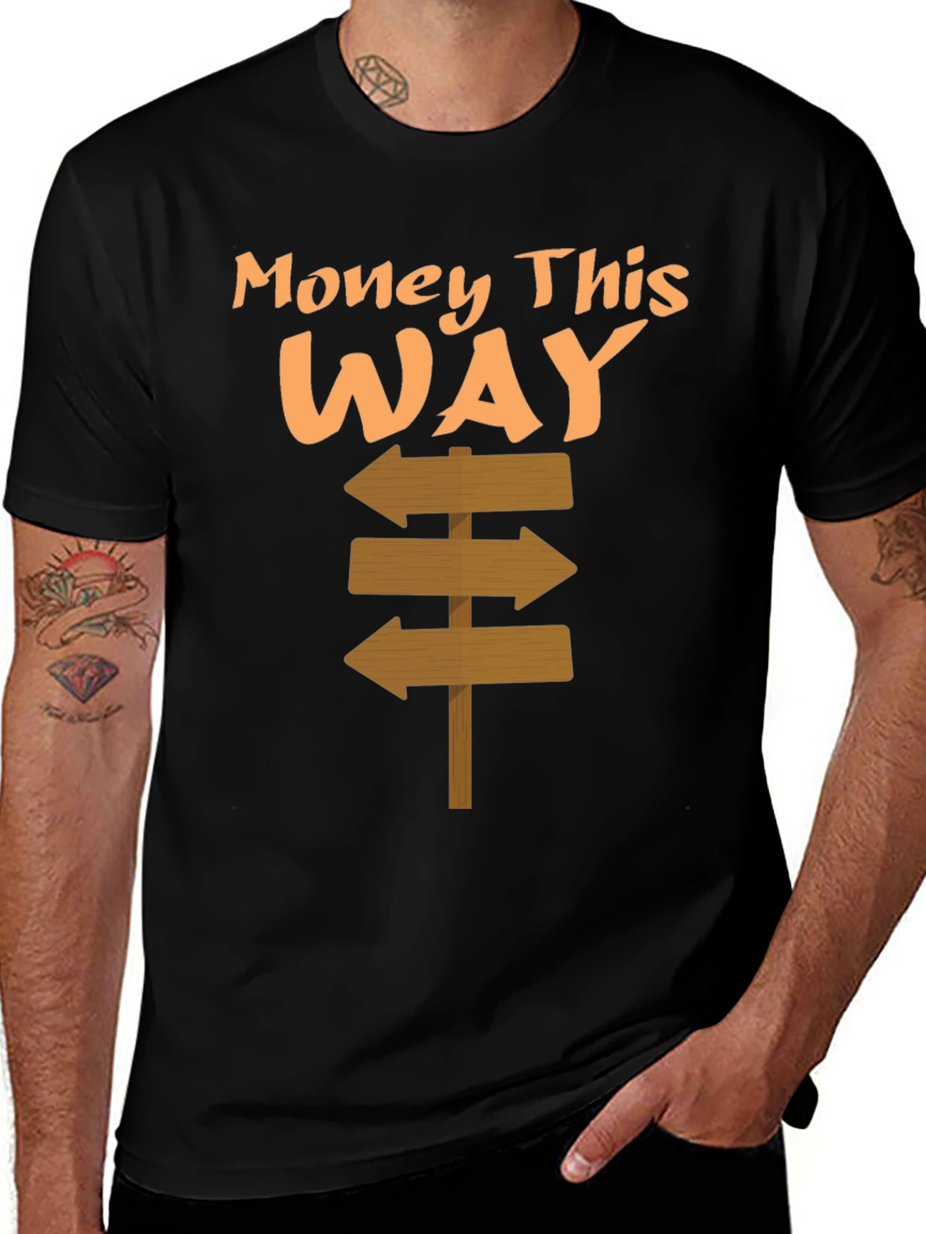 Money This Way Graphic Tee