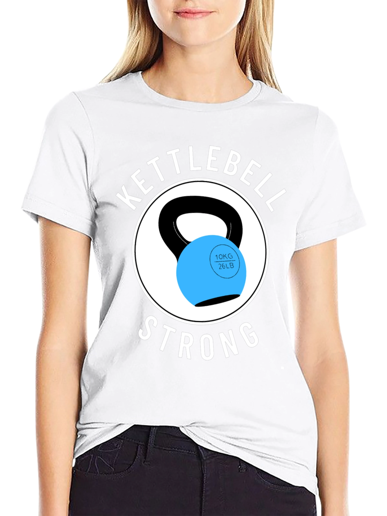 Kettlebell Strong Graphic T-Shirt