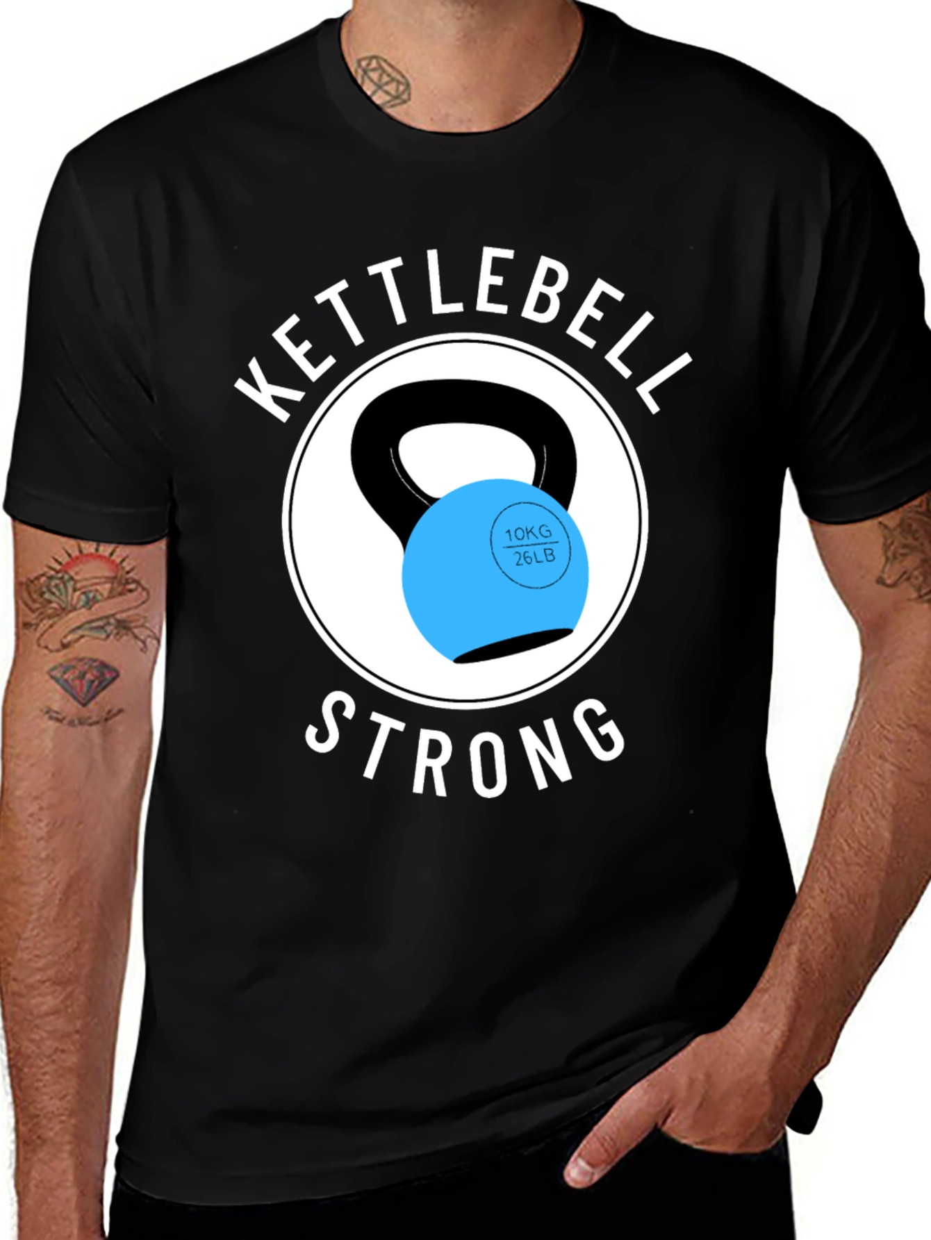 Kettlebell Strong Graphic T-Shirt