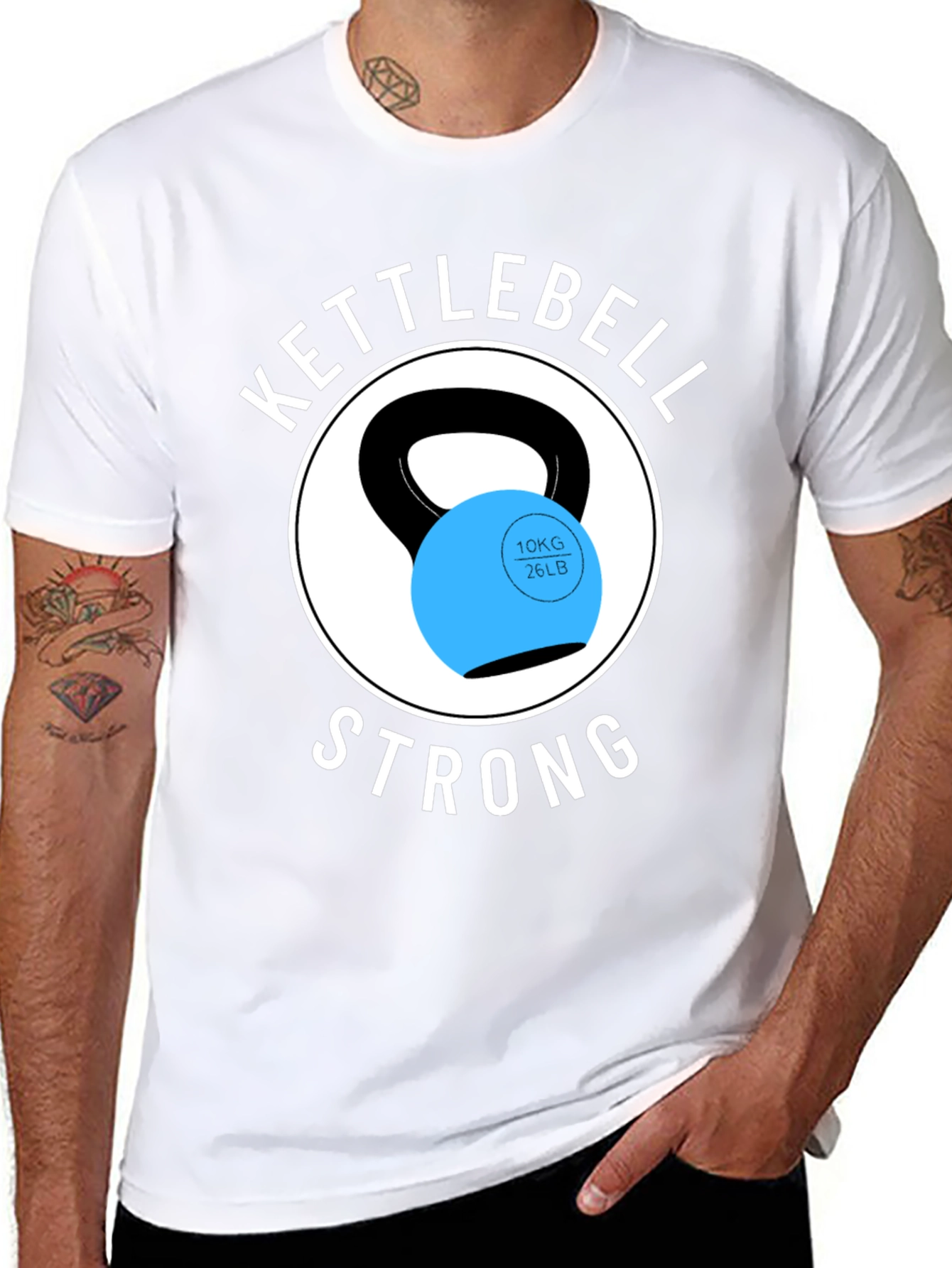 Kettlebell Strong Graphic T-Shirt