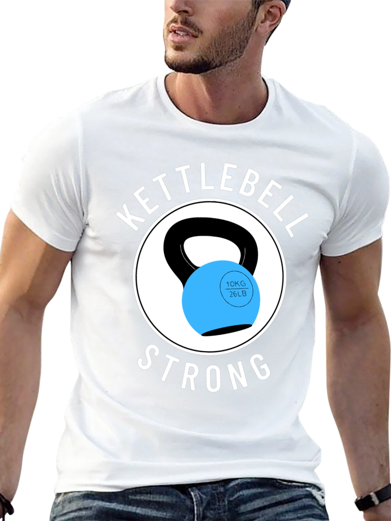 Kettlebell Strong Graphic T-Shirt