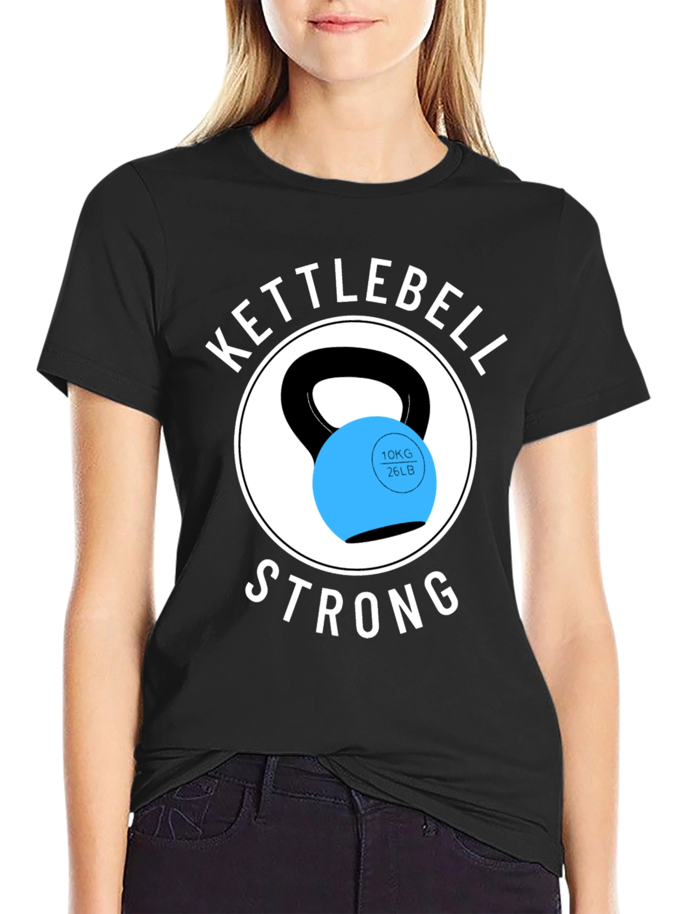 Kettlebell Strong Graphic T-Shirt